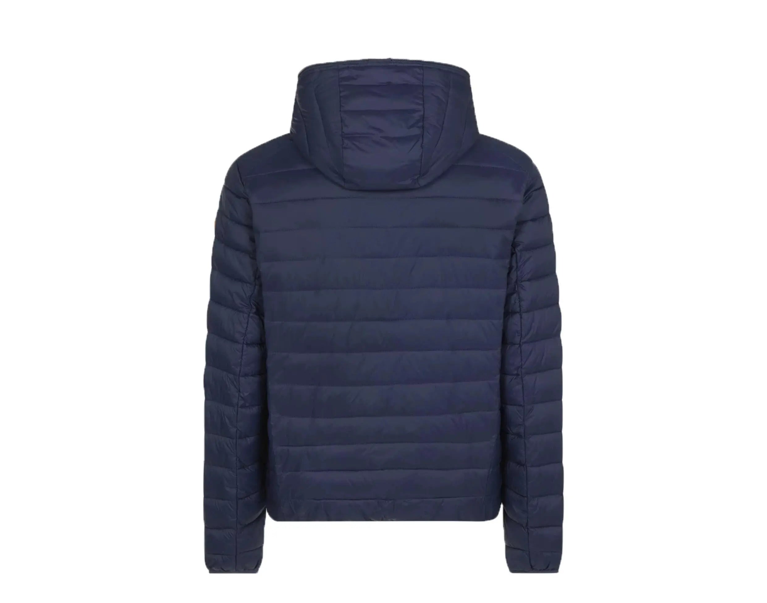 Save the Duck Giga Faux Sherpa Hooded Puffer Men's Jacket.