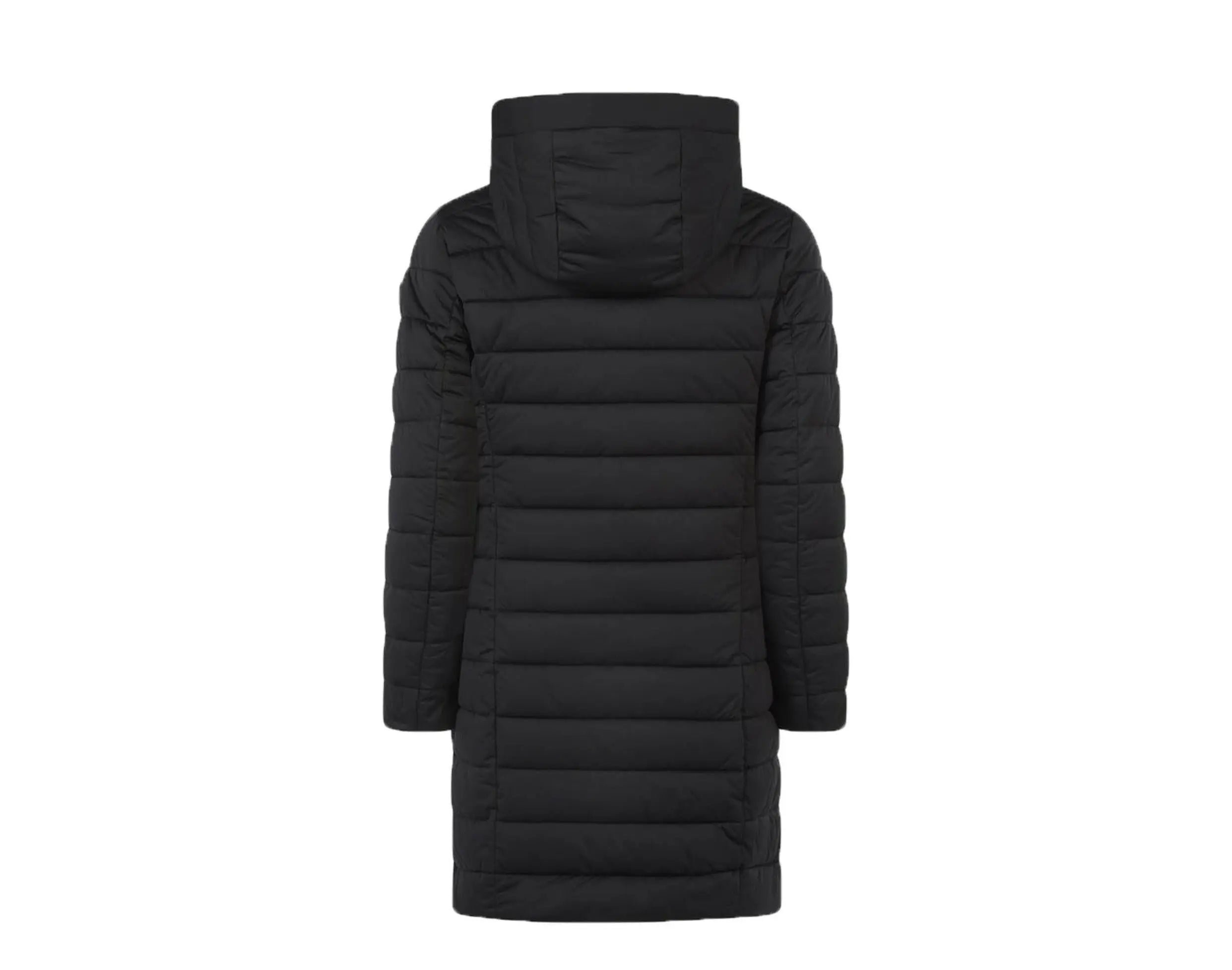 Save The Duck Sold Faux Fur Lined 3/4 Hooded Women's Coat.