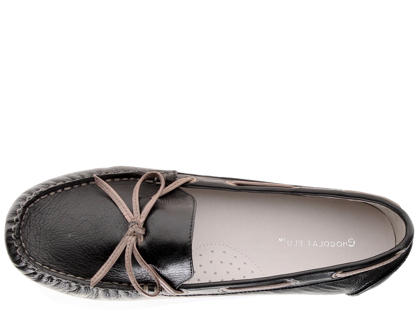 Chocolat Blu Delray Leather Moccasin Women's Shoes