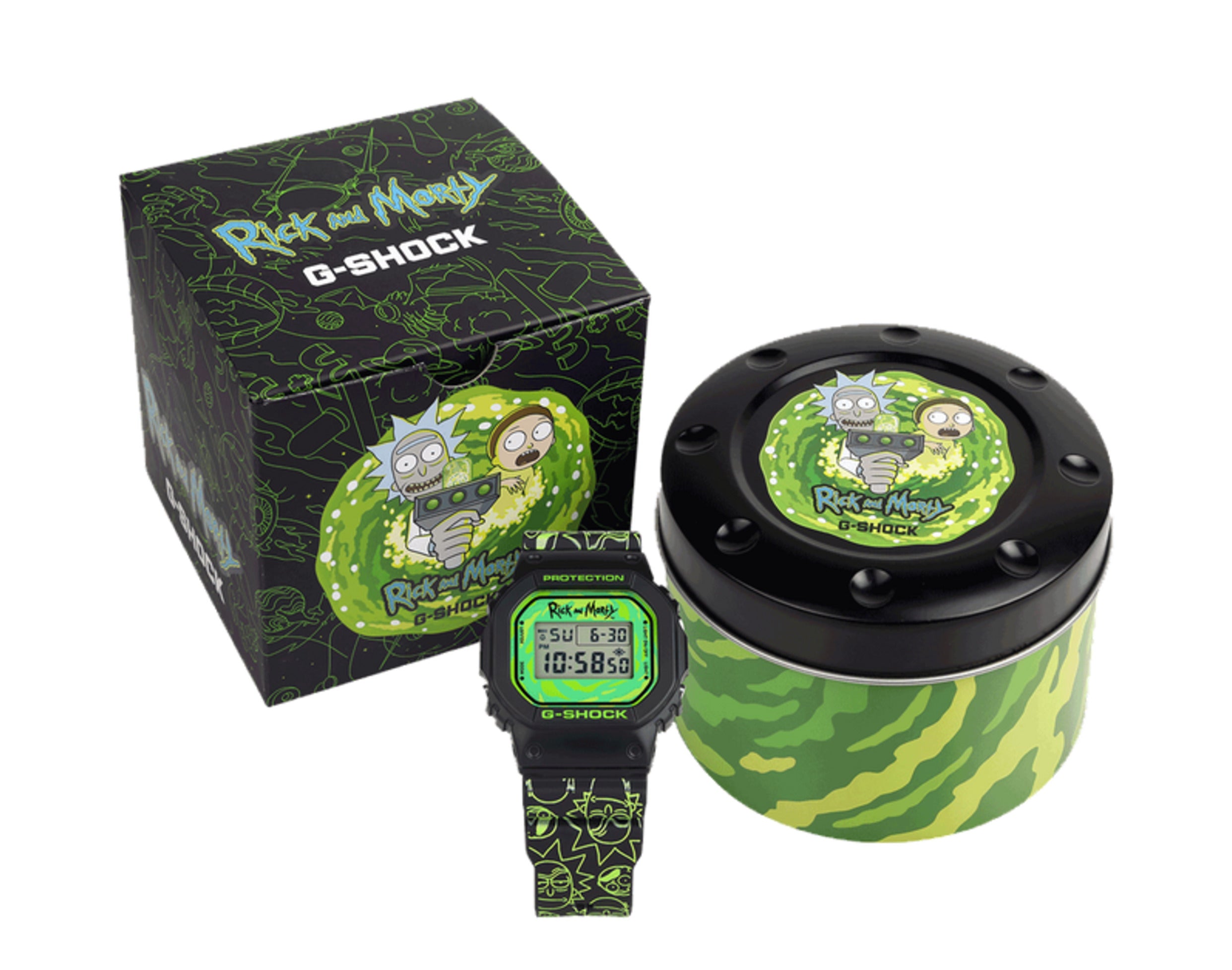 Casio G-Shock x Rick and Morty DW5600RM21 Digital Watch – NYCMode