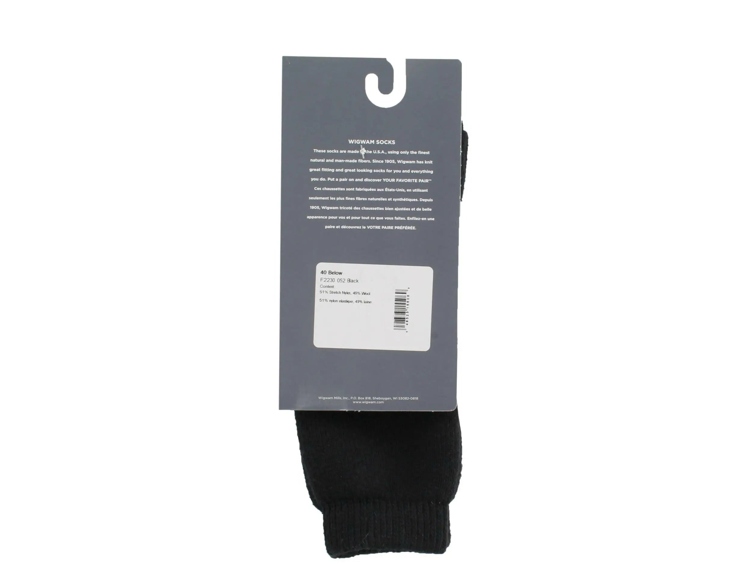WigWam 40 Below Crew Socks.