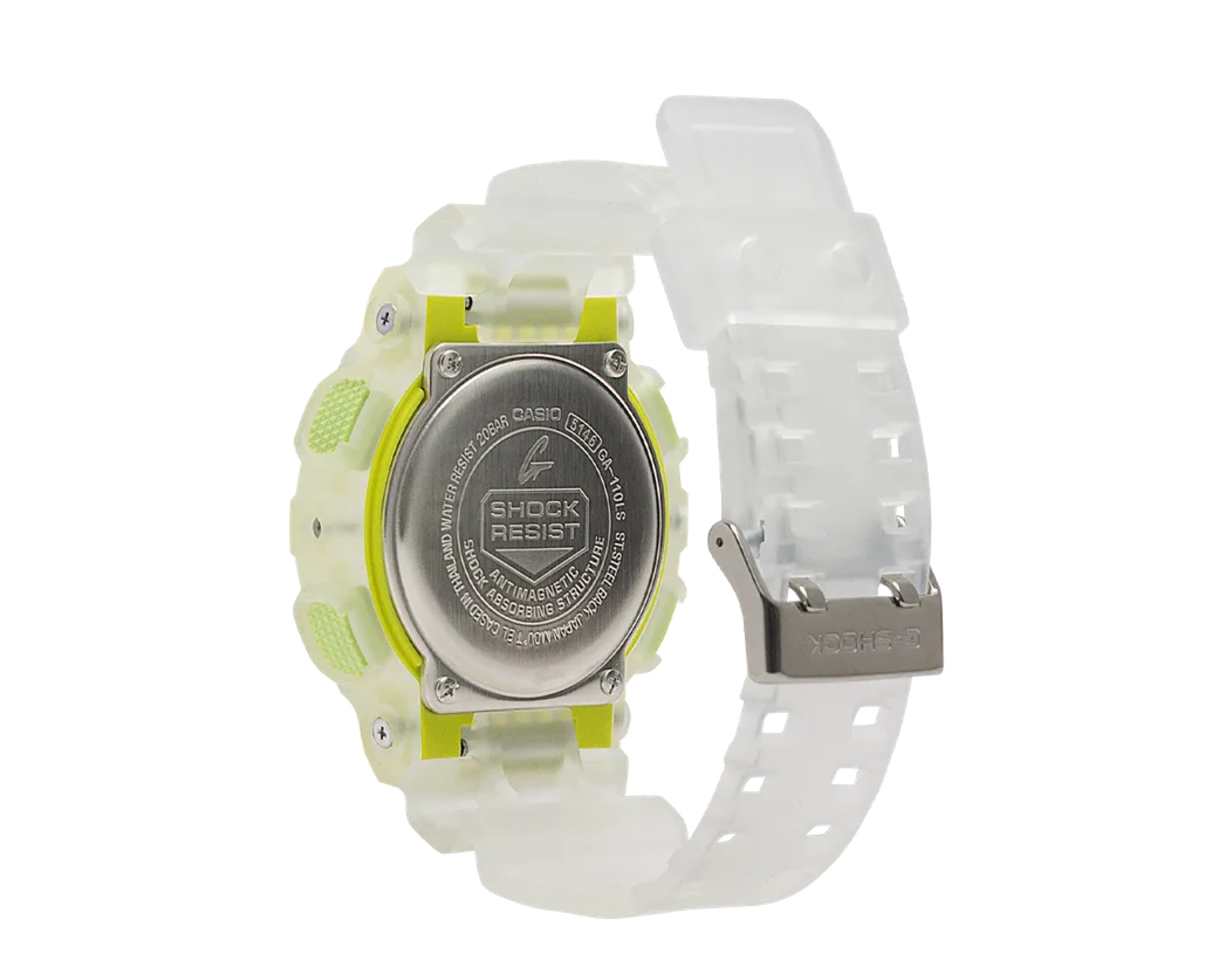 Casio G-Shock GA110 Semi-Transparent Analog-Digital Resin Men's Watch
