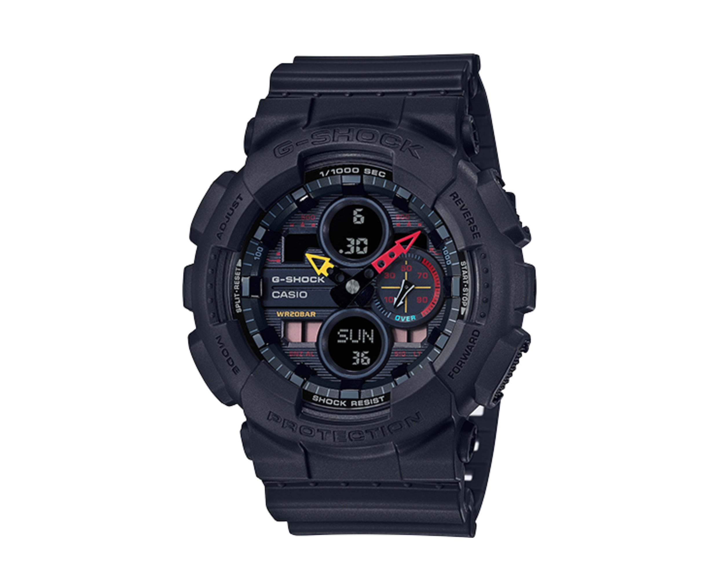 Casio G-Shock GA140 Neo Tokyo Analog-Digital Resin Men's Watch