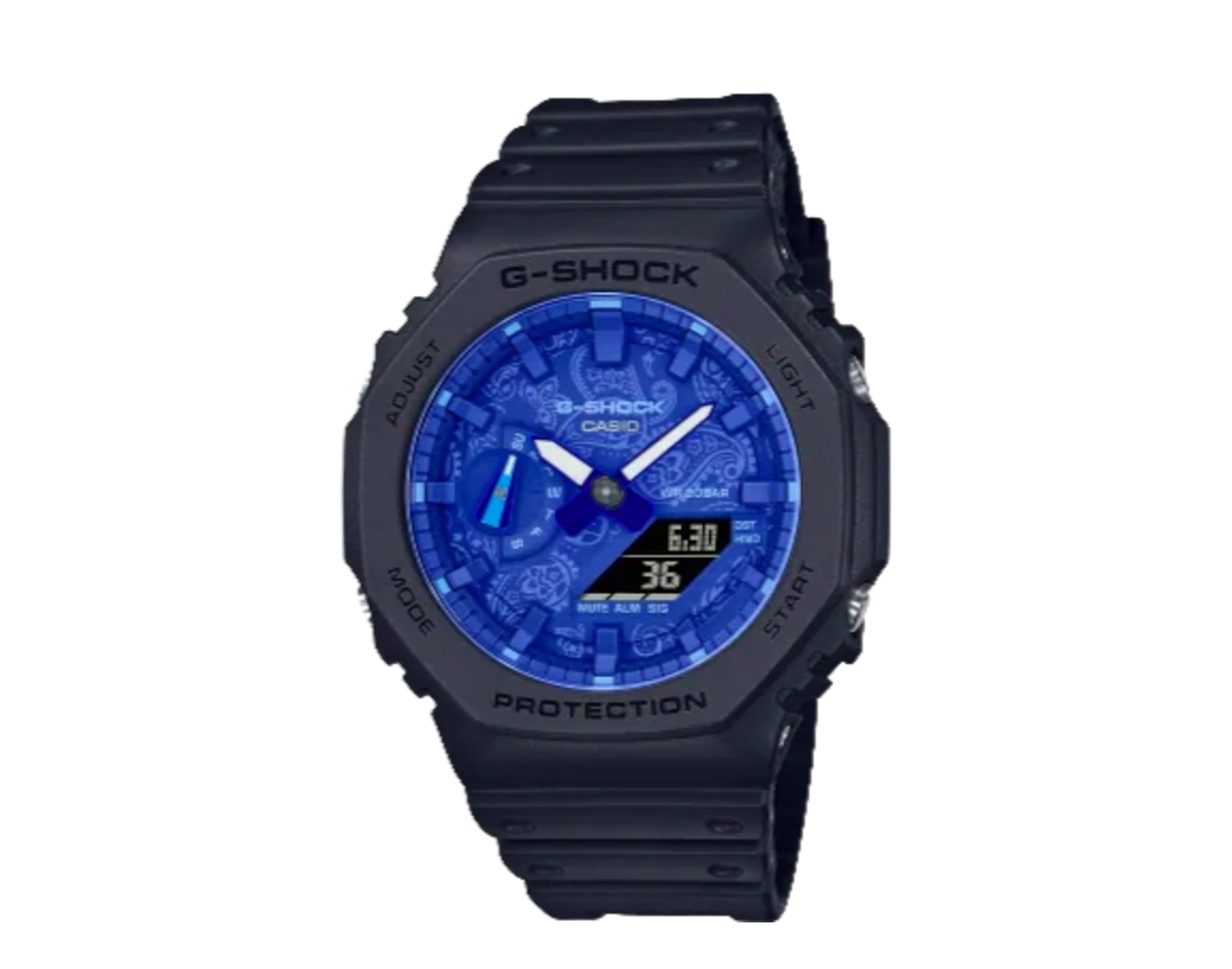 Casio G-Shock GA2100BP Analog-Digital Carbon Resin Watch