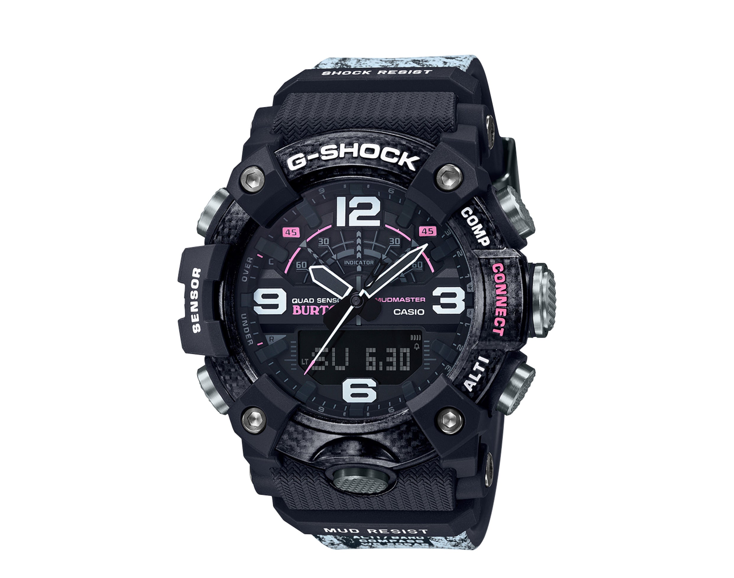 Casio G Shock x Burton GGB100 MudMaster Analog Digital Resin Watch NYCMode