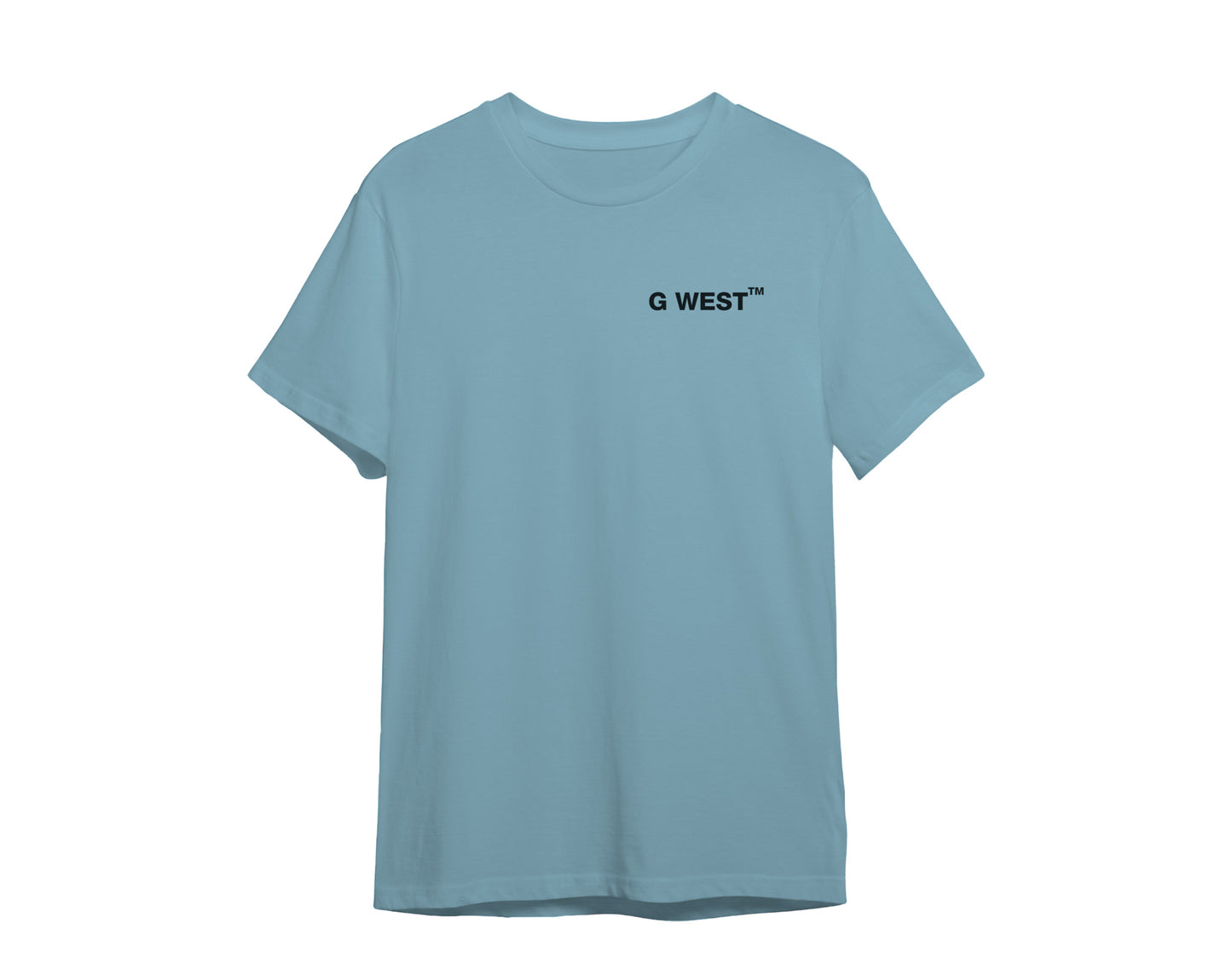 G West Printed Ghost Graphic Crew Neck Men's T-Shirt