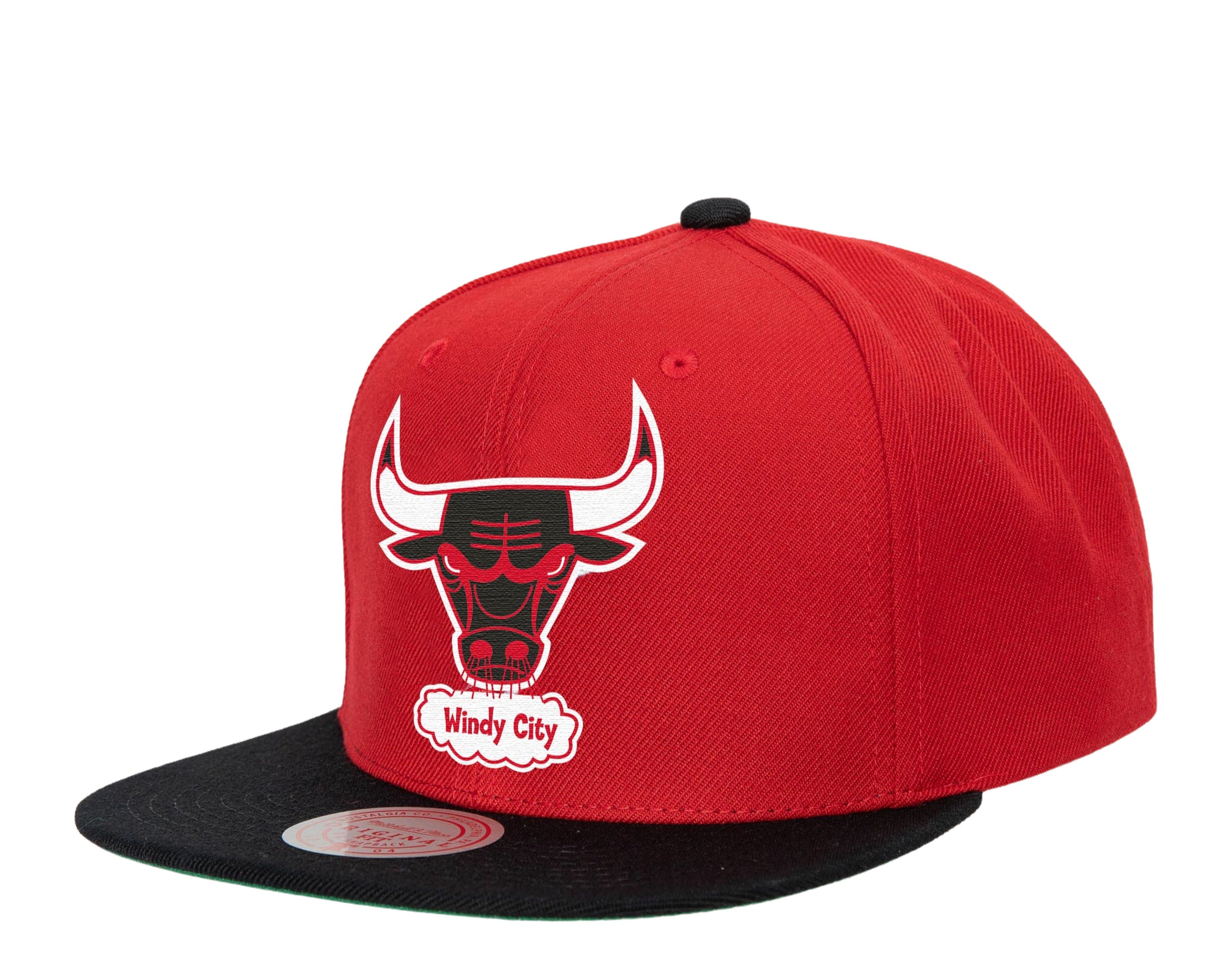 Men's Mitchell & Ness Black Milwaukee Bucks Front Loaded Snapback Hat