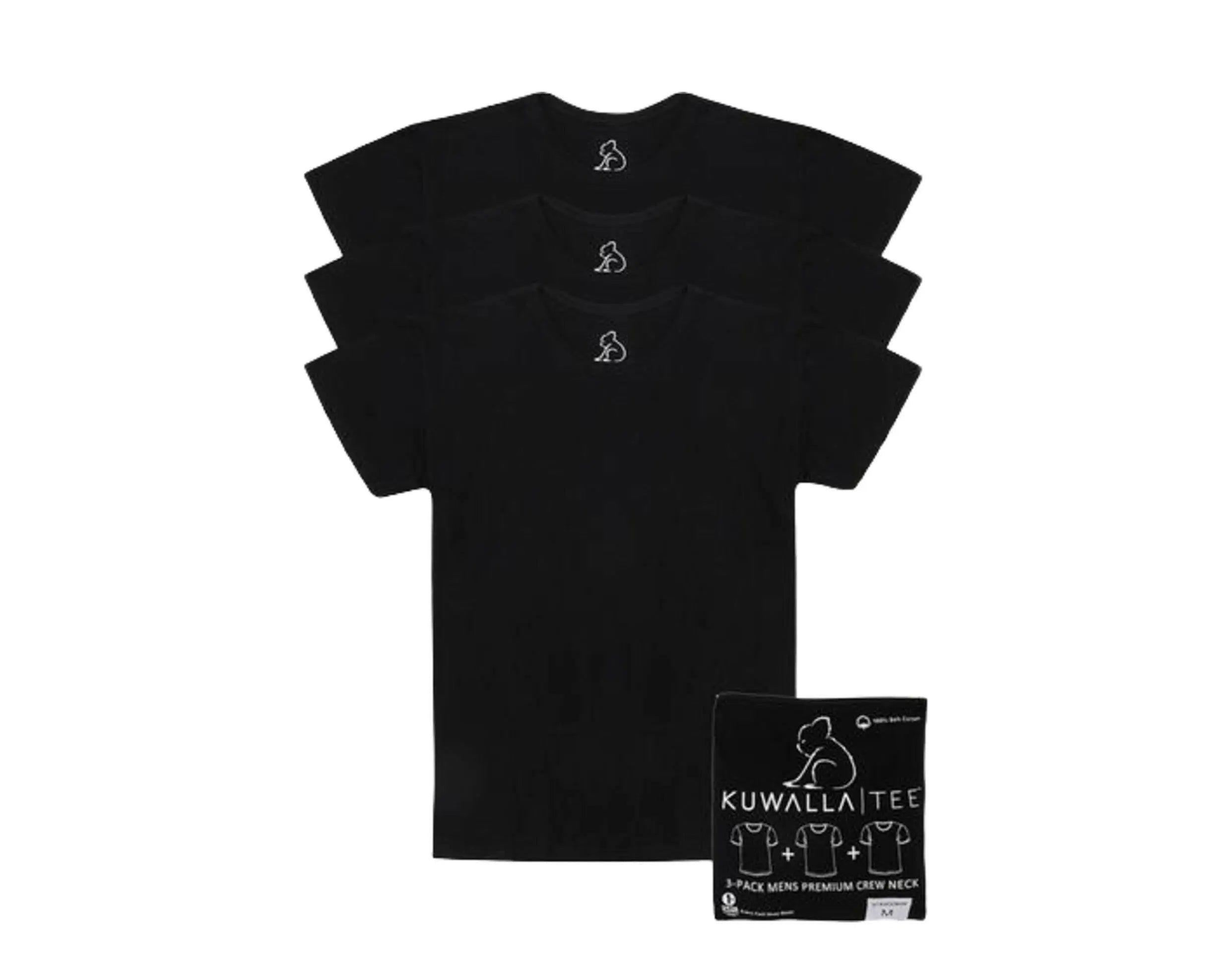Kuwalla Tee Crew Neck Men's T-Shirt 3-Pack.