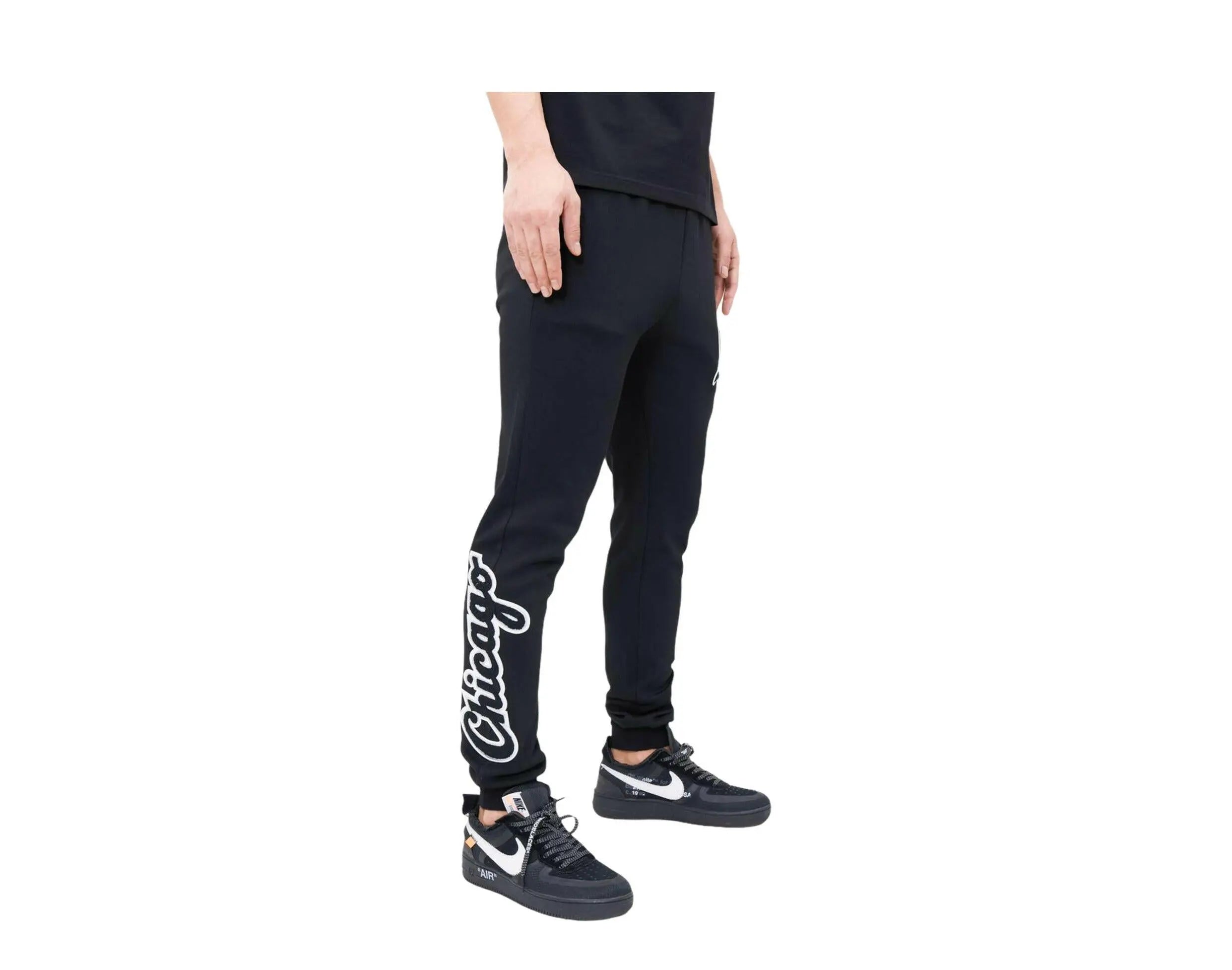 Pro Standard MLB Chicago White Sox Logo Joggers Men's Sweatpants.