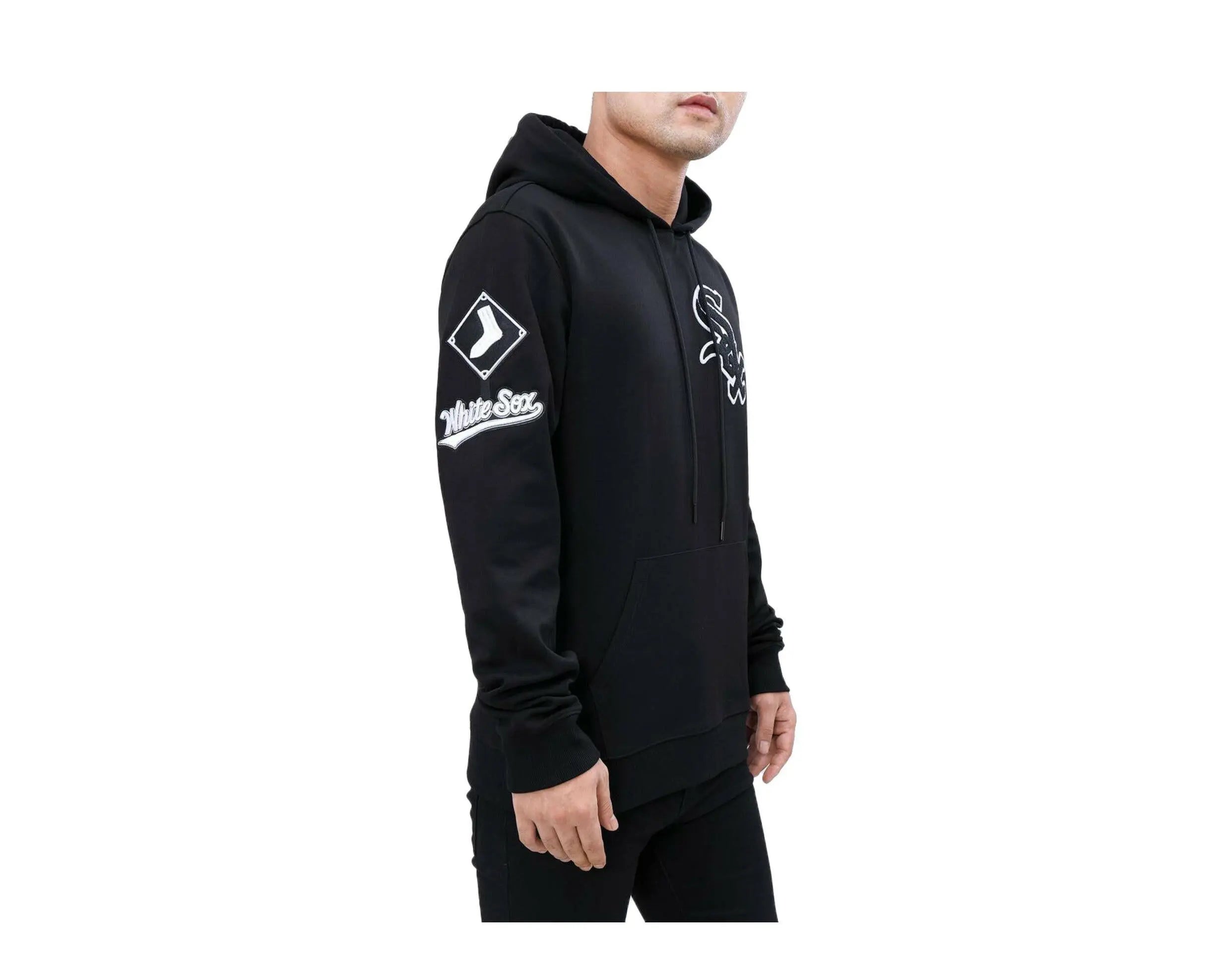 Pro Standard MLB Chicago White Sox Logo Blended P/O Men's Hoodie.