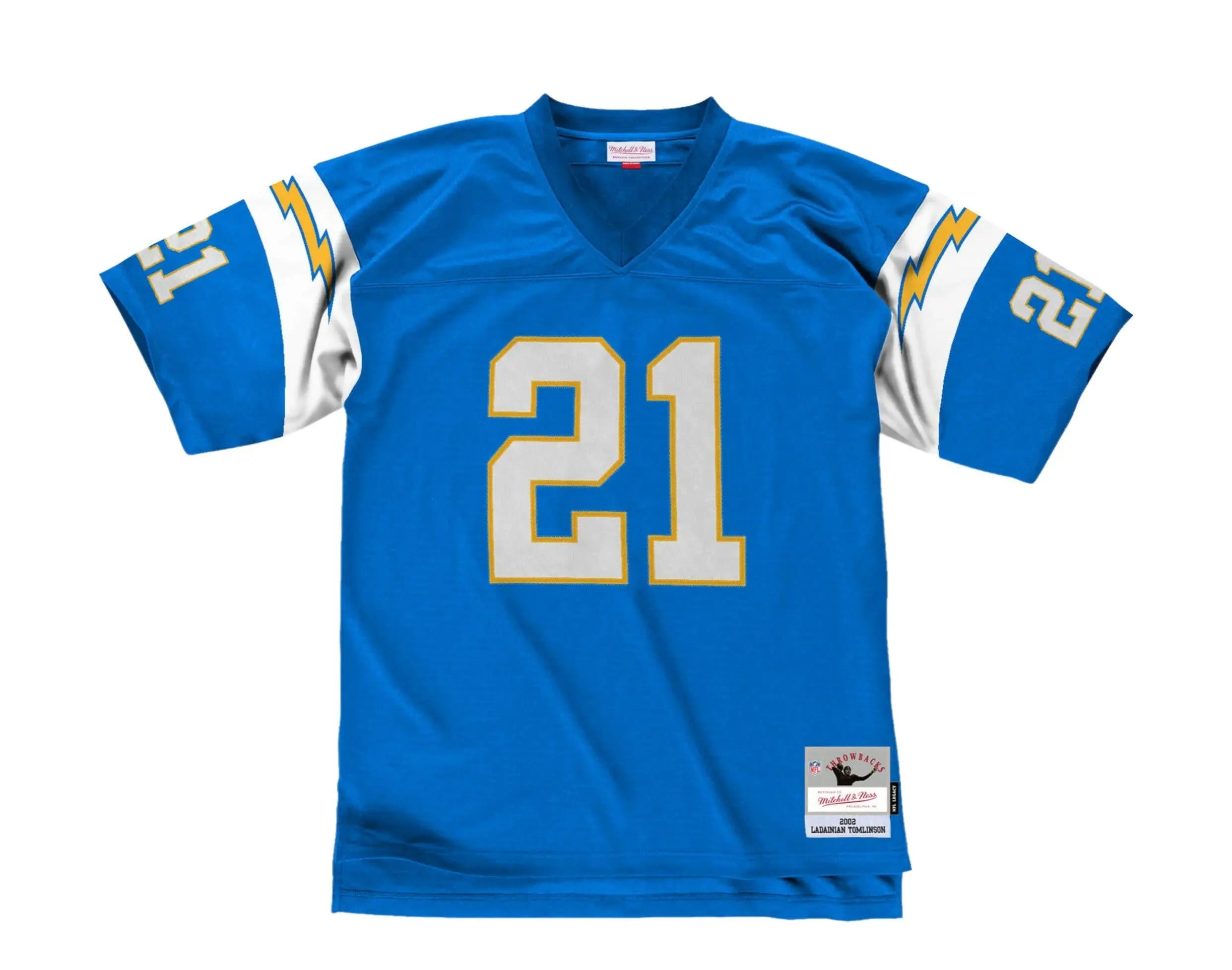 Mitchell & Ness Legacy San Diego Chargers 2002 Ladainian Tomlinson Jersey.