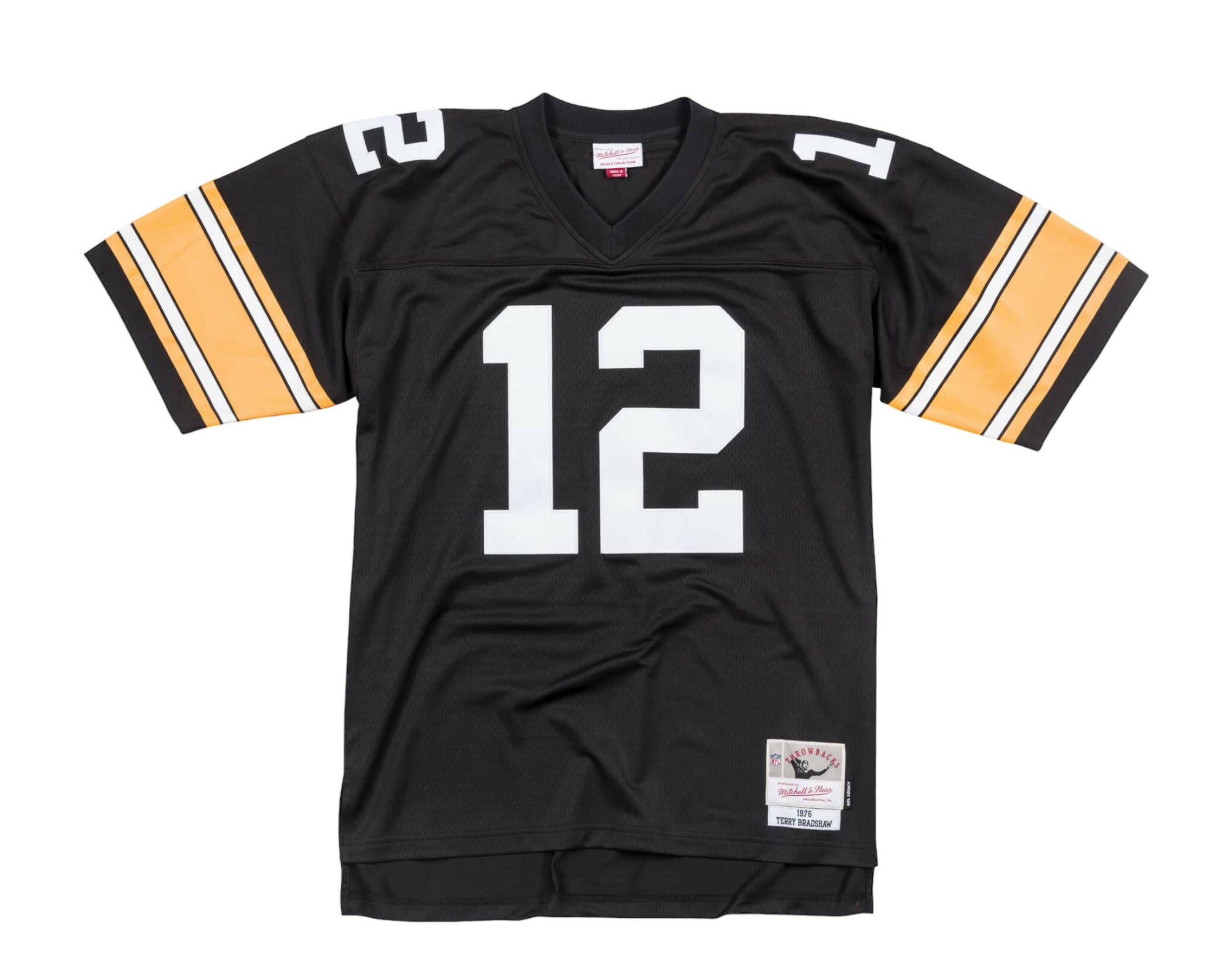 Mitchell & Ness Legacy Pittsburgh Steelers 1976 Terry Bradshaw Jersey.