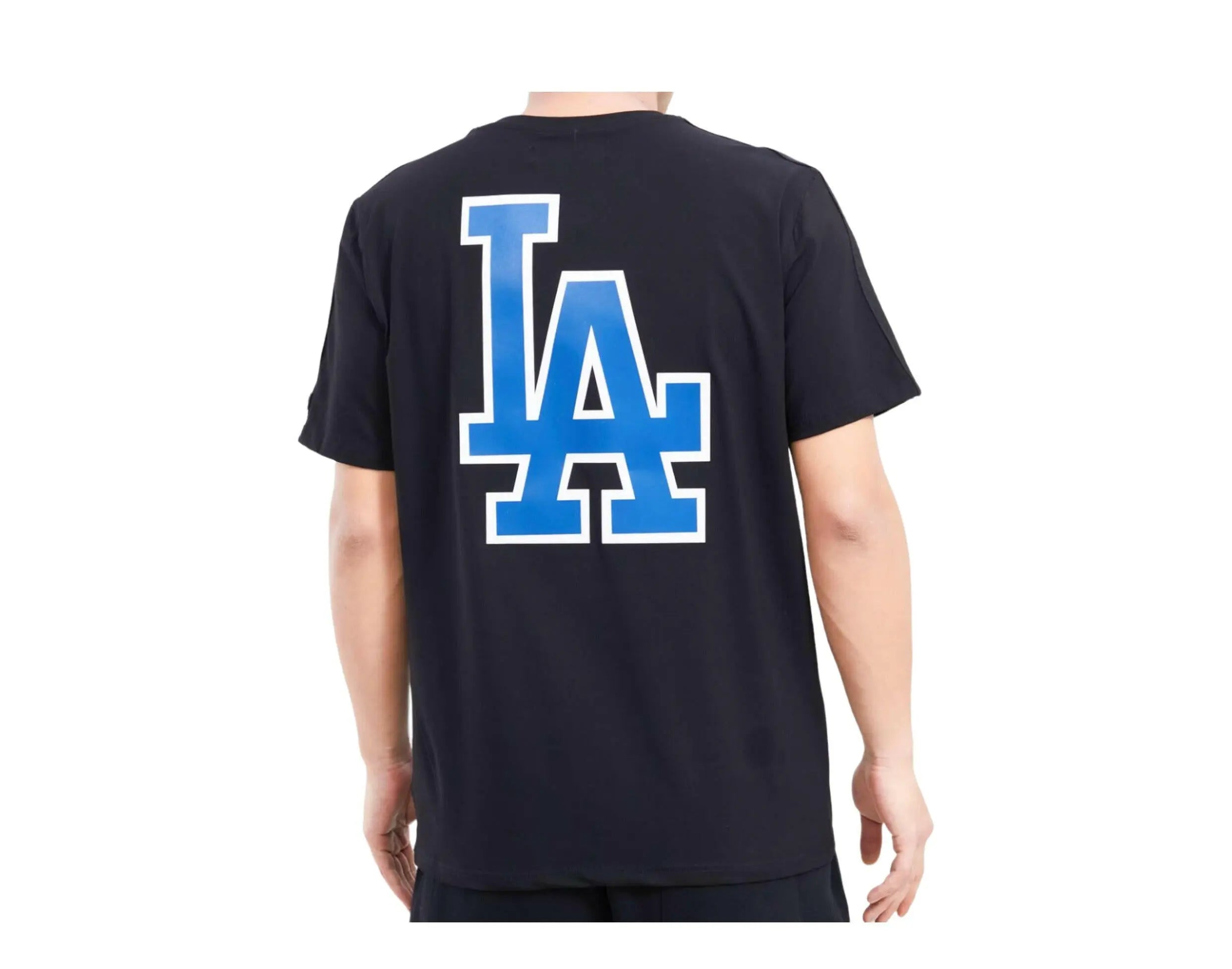Pro Standard MLB Los Angeles Dodgers Logo Pro Team Taping Shirt.
