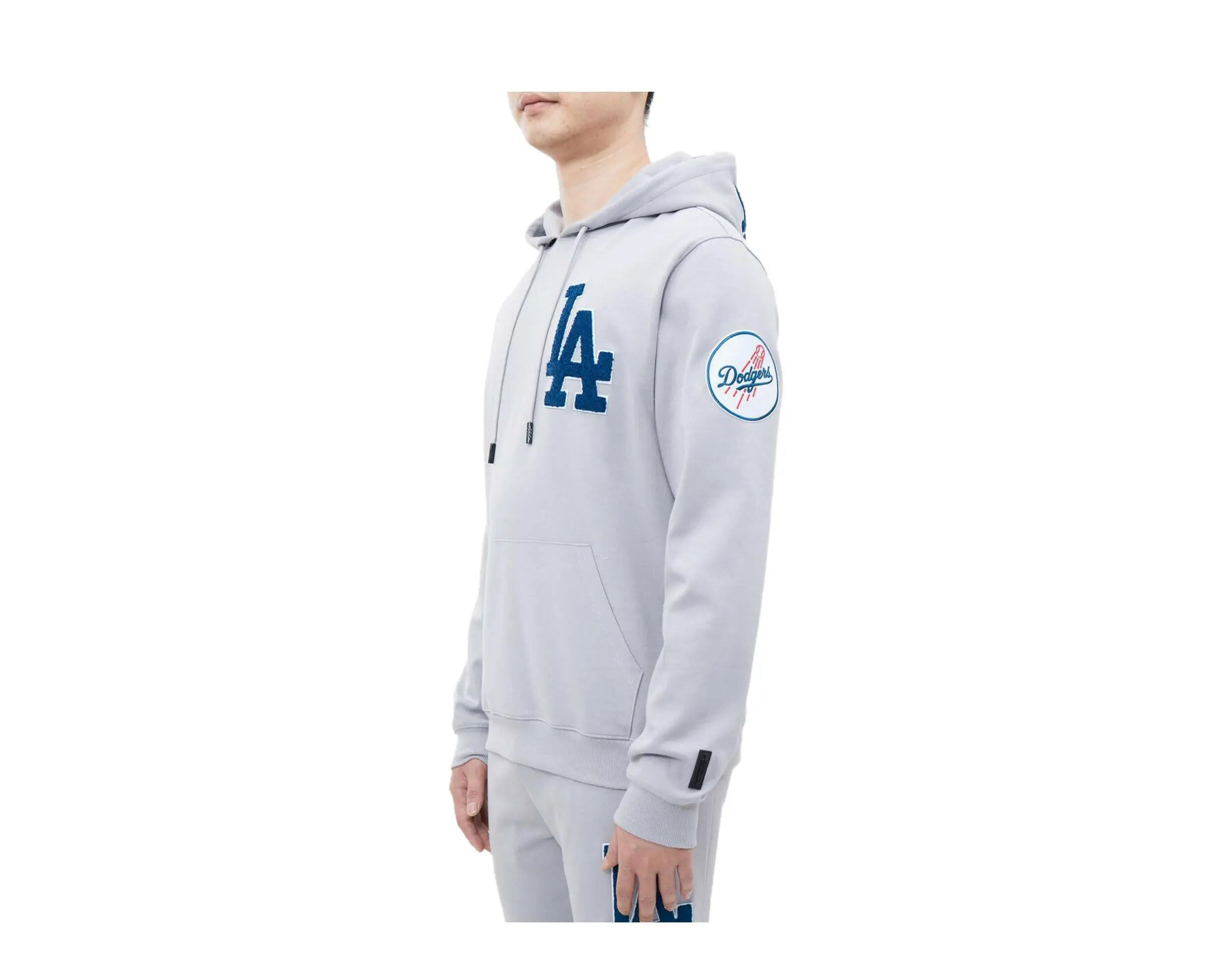 Pro Standard MLB Los Angeles Dodgers Logo Blended P/O Men's Hoodie.