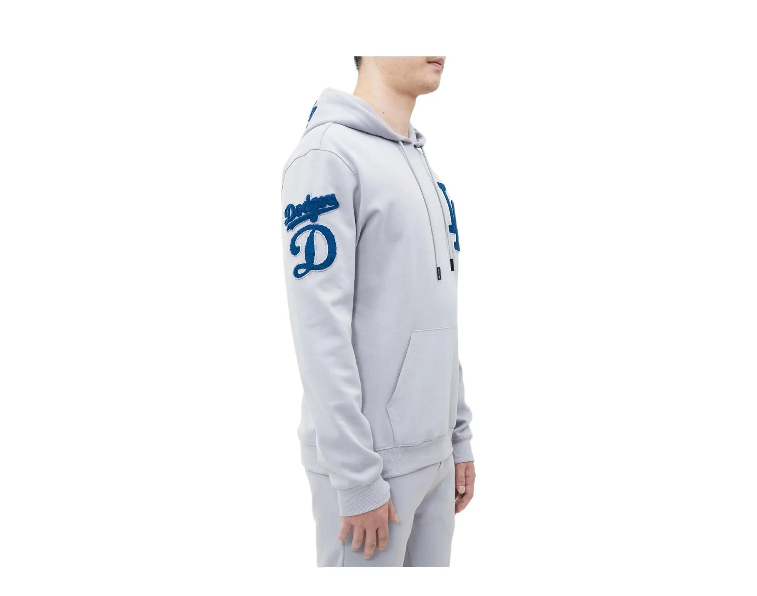 Pro Standard MLB Los Angeles Dodgers Logo Blended P/O Men's Hoodie.