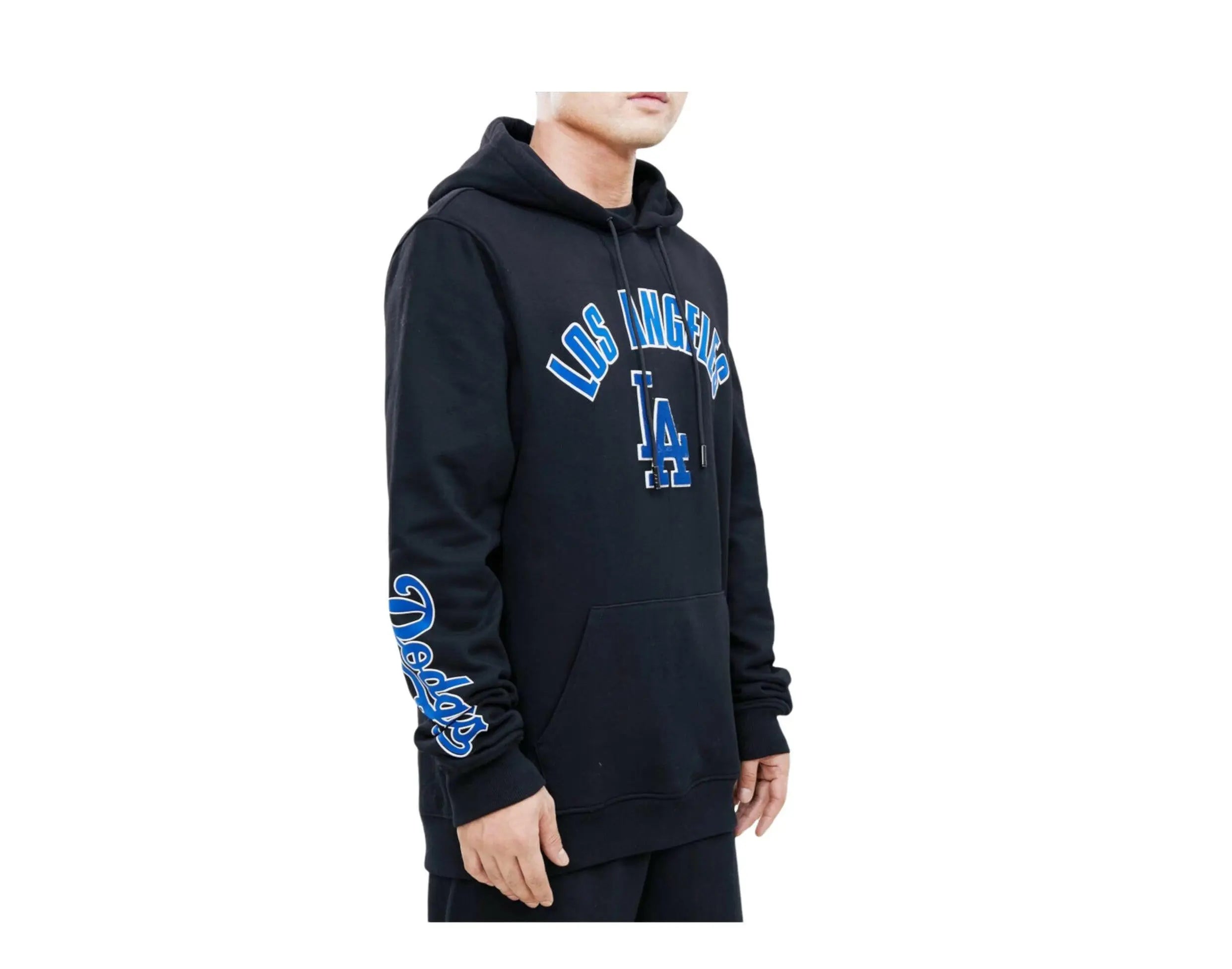 Pro Standard MLB Los Angeles Dodgers Stacked Logo P/O Hoodie.