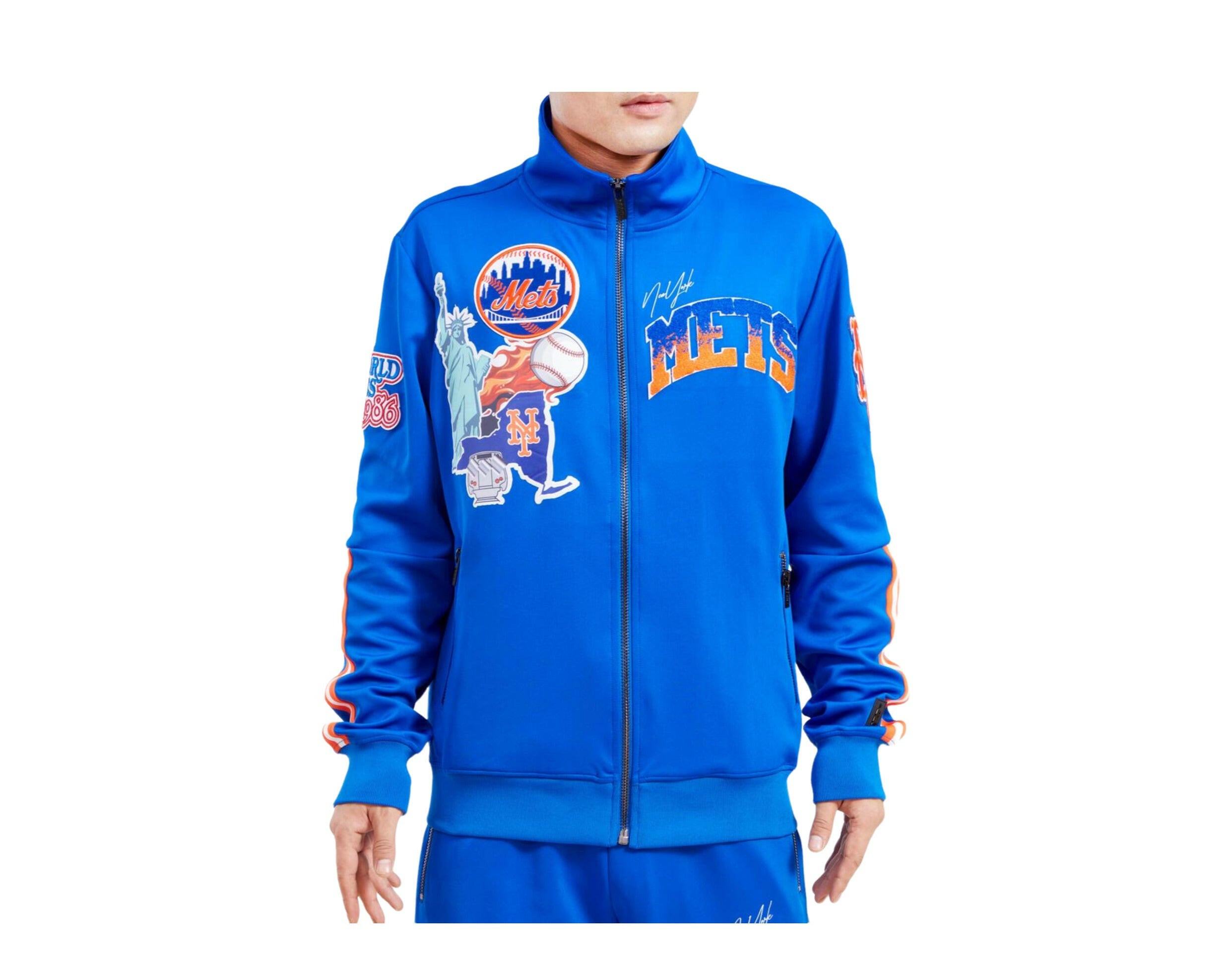 Pro Standard MLB New York Mets Home Town Track Jacket.
