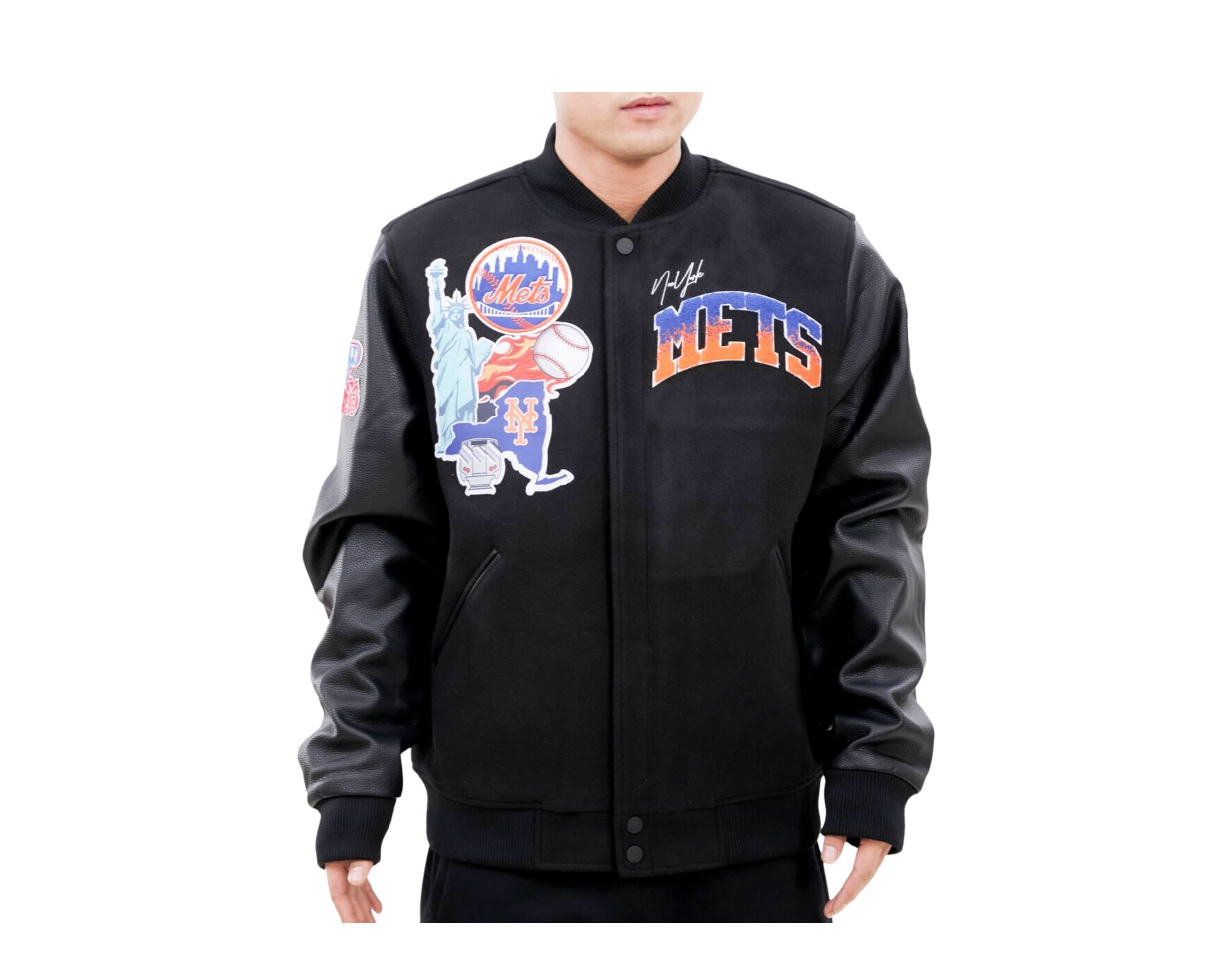 Mighty Ducks Letterman Bomber Jacket