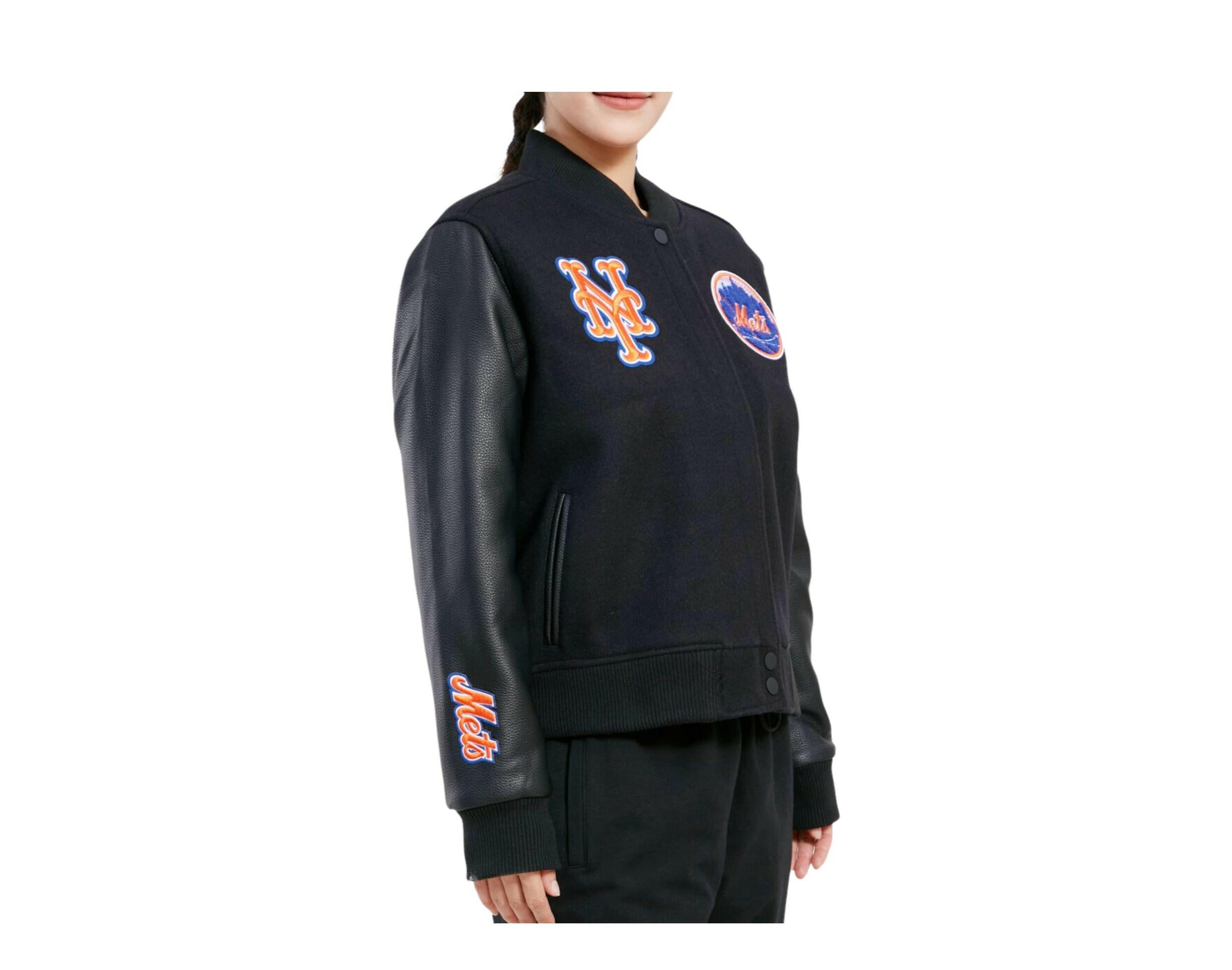 Pro Standard MLB New York Mets Classic Wool Varsity Women's Jacket.