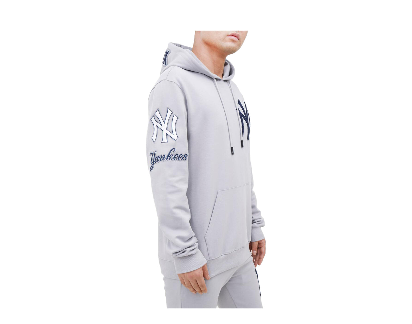 Pro Standard MLB New York Yankees Logo Blended P/O Men's Hoodie