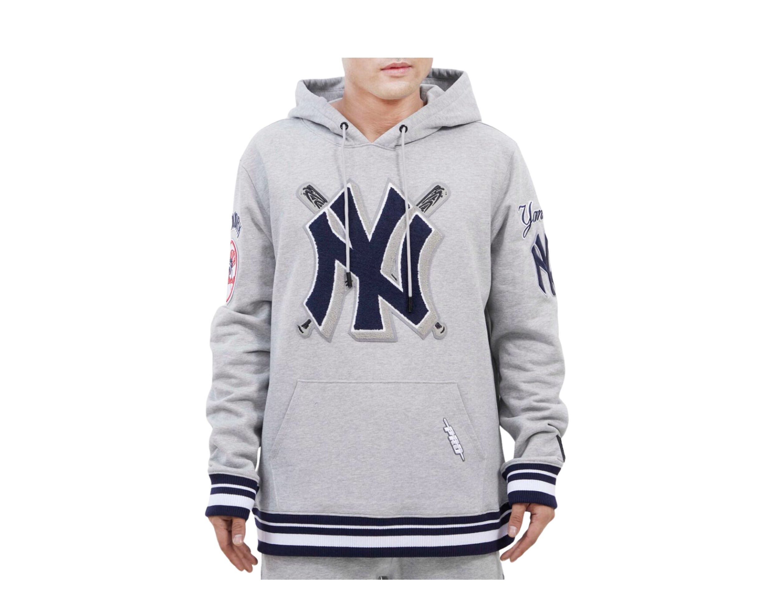 Champion New York Yankees Hoodie in Blue for Men