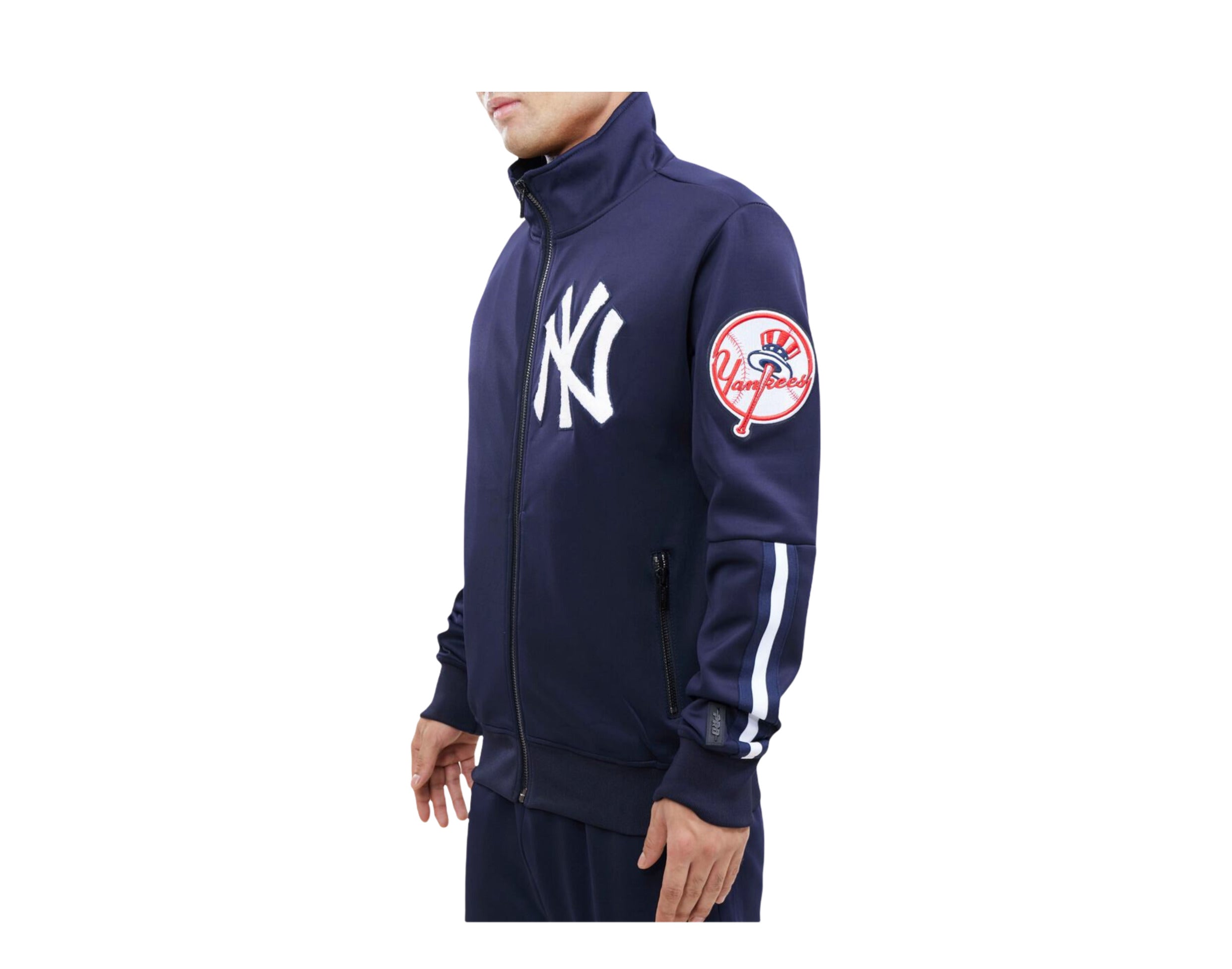 Pro Standard MLB New York Yankees Pro Team Navy Track Jacket LNY632263-MDN - M