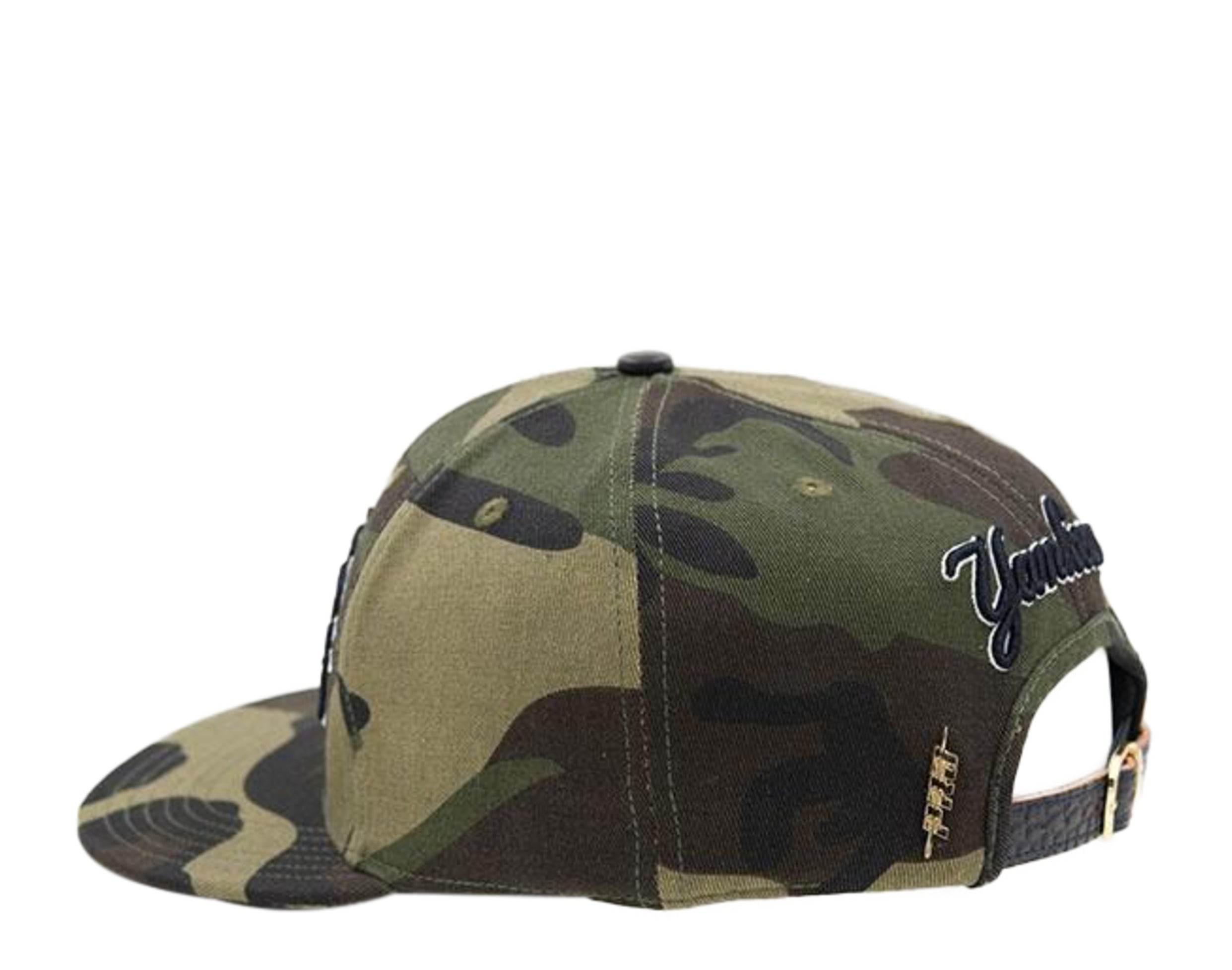 Pro Standard Wordmark With Logo New York Yankees Strapback Hat