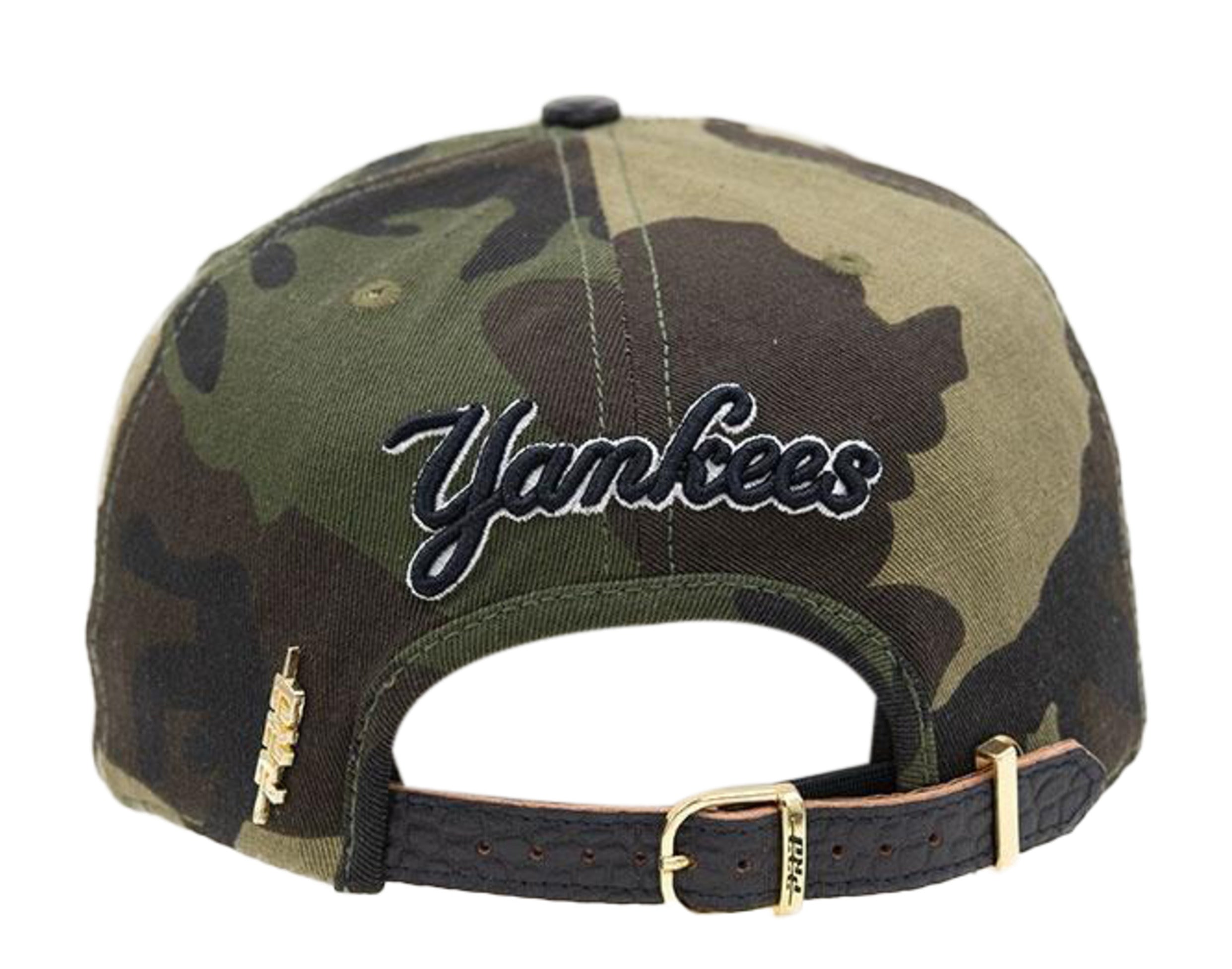 Pro Standard Wordmark With Logo New York Yankees Strapback Hat