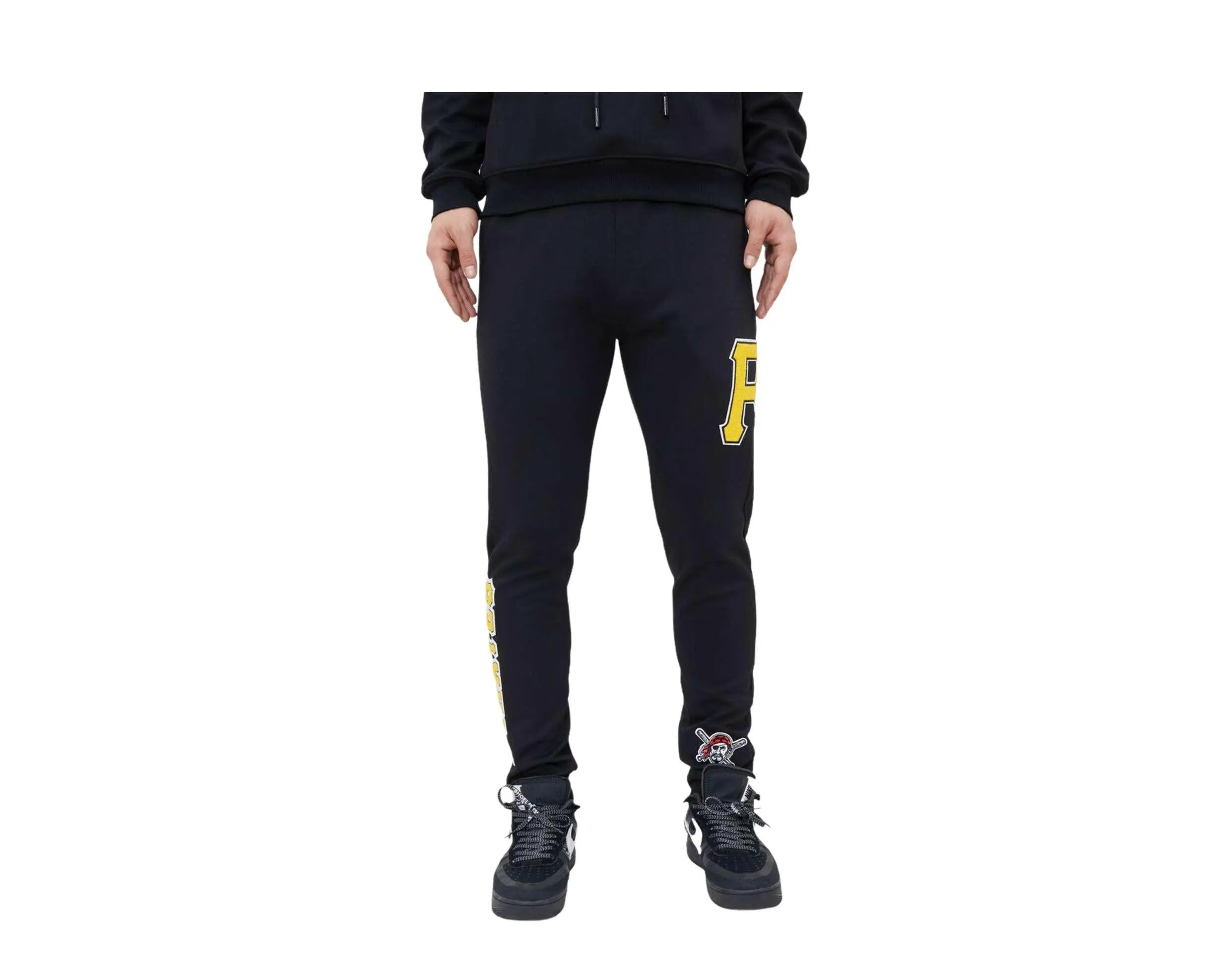 Pro Standard MLB Pittsburgh Piratess Logo Blended Joggers Men's Pants.
