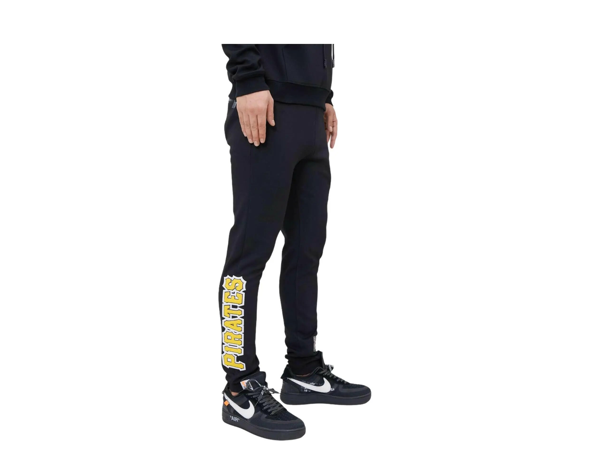 Pro Standard MLB Pittsburgh Piratess Logo Blended Joggers Men's Pants.