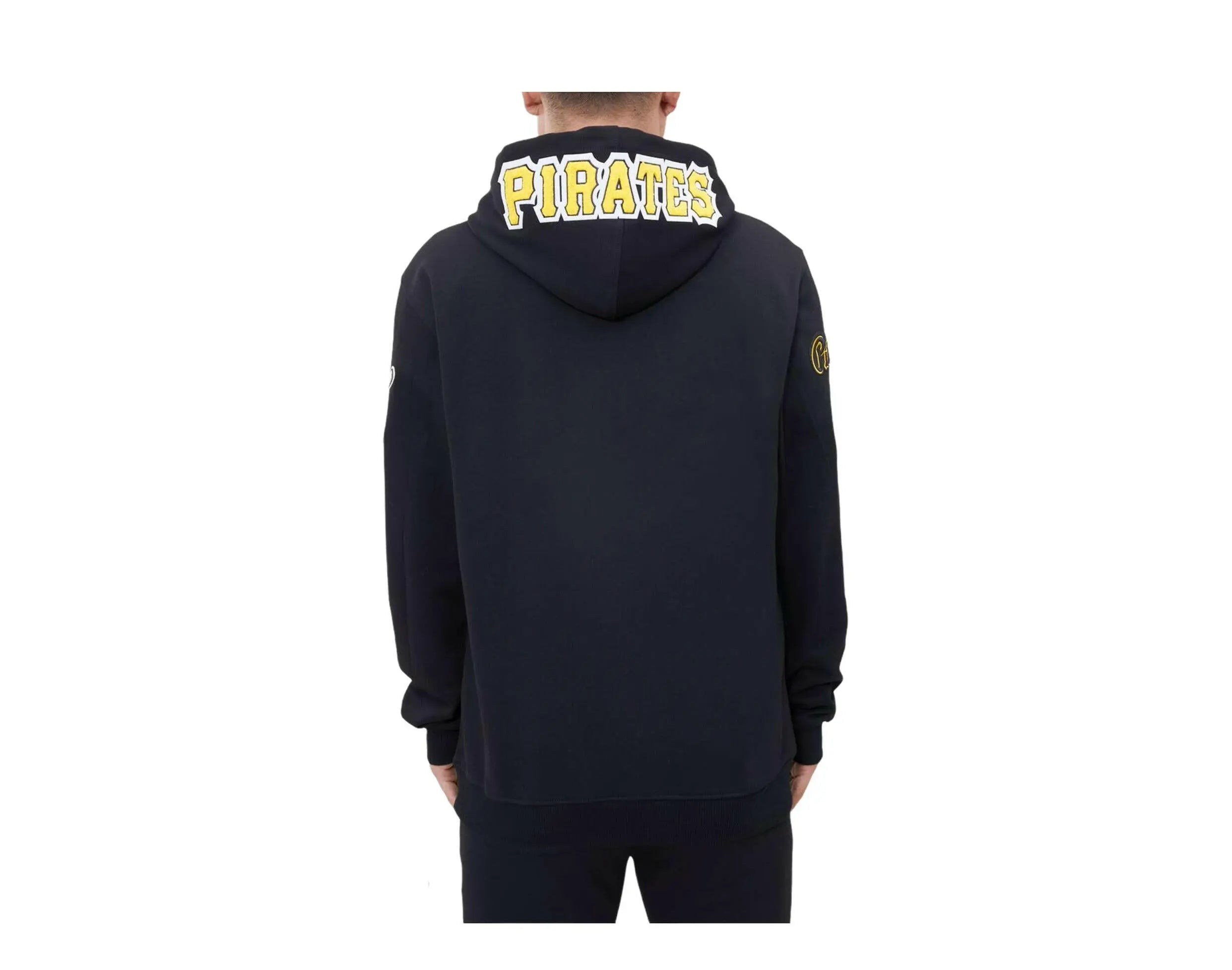 Pro Standard MLB Pittsburgh Piratess Logo Blended P/O Men's Hoodie.