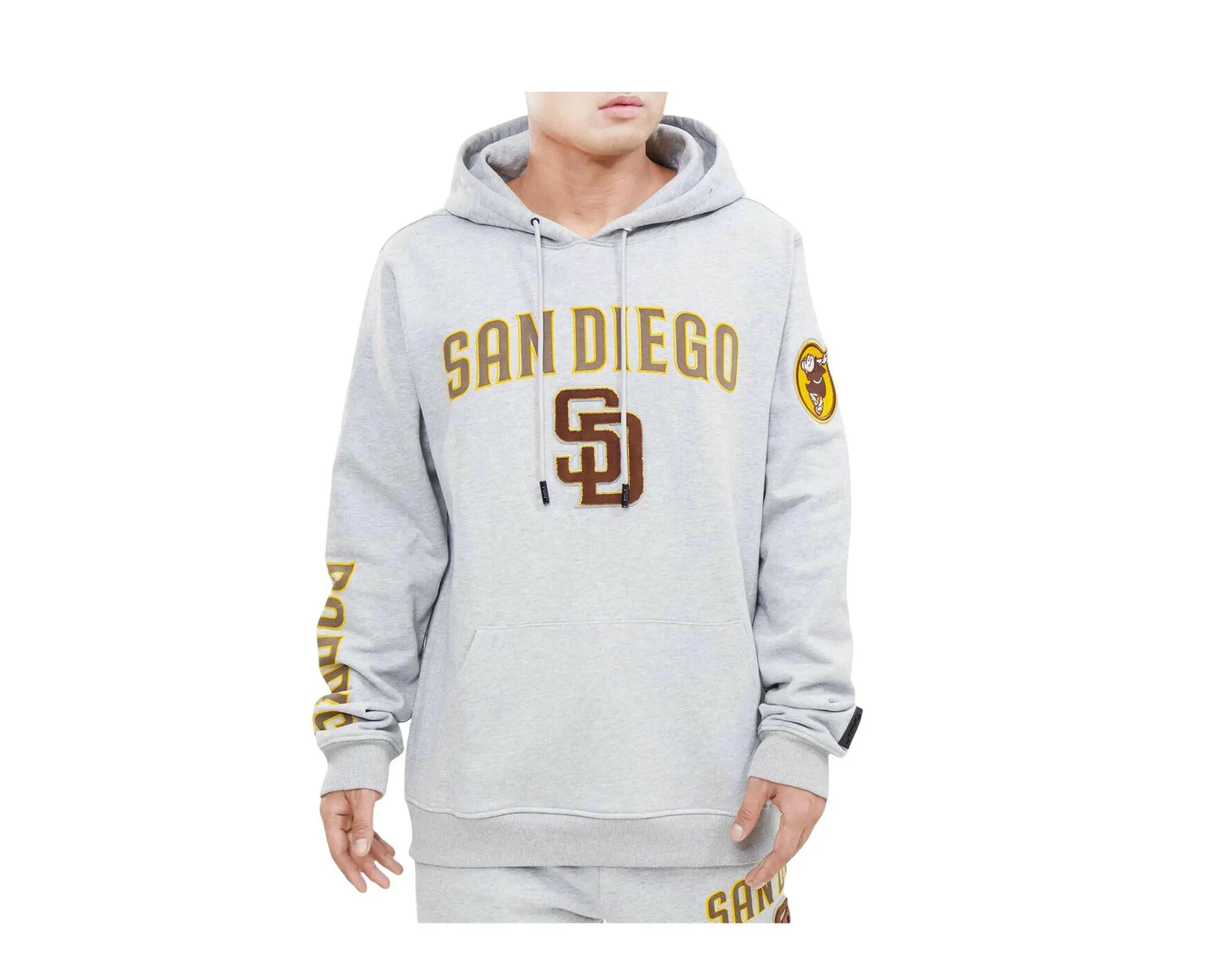 Pro Standard MLB San Diego Padres Stacked Logo P/O Hoodie.