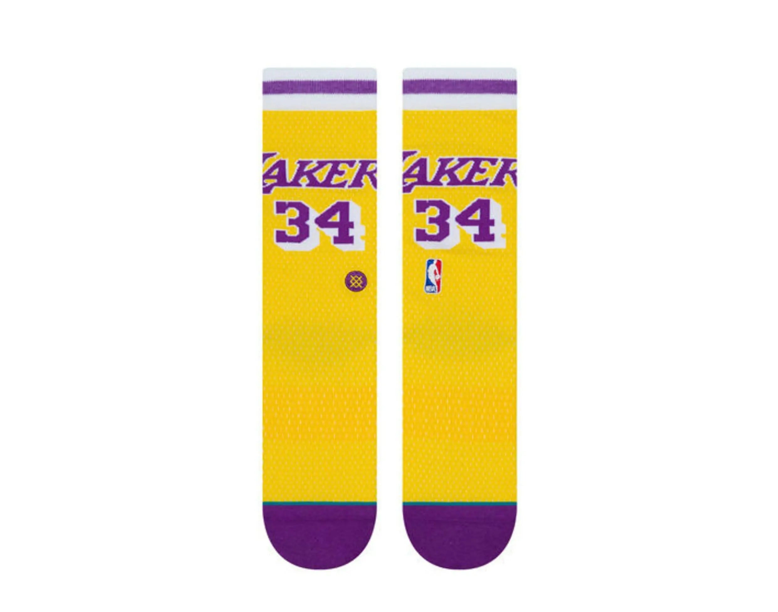 Stance Casual NBA Shaq HWC Jersey Crew Socks.