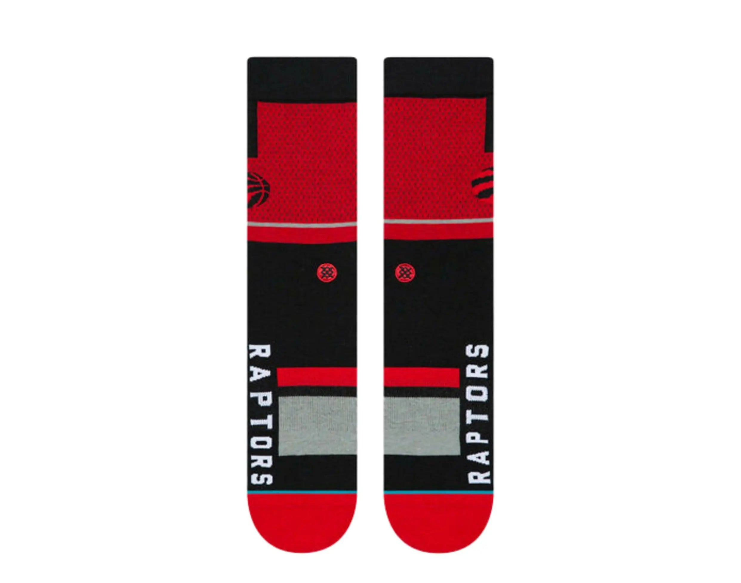 Stance Casual NBA Raptors Shortcut Crew Socks.
