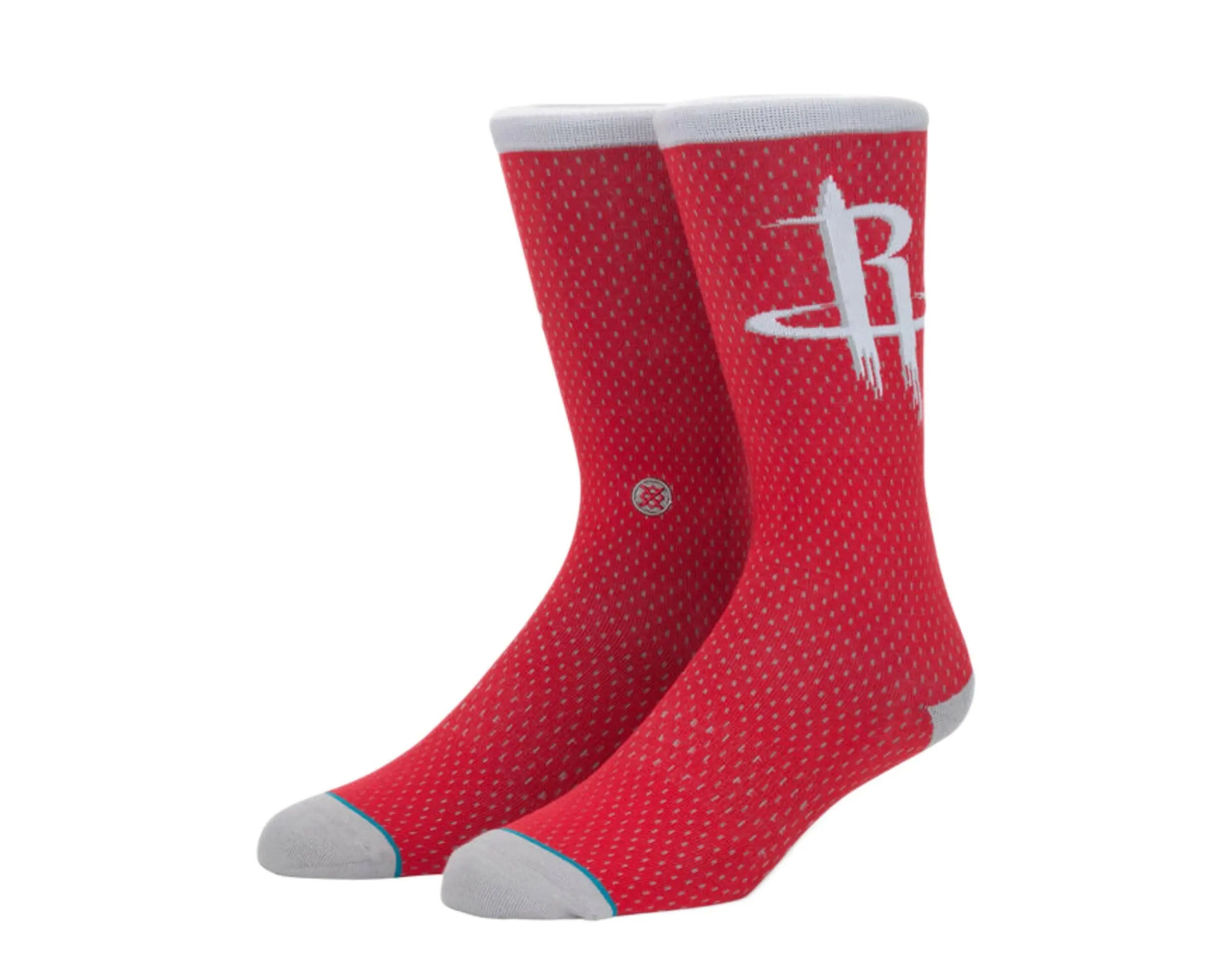 Stance Casual NBA Houston Rockets Jersey Crew Socks.