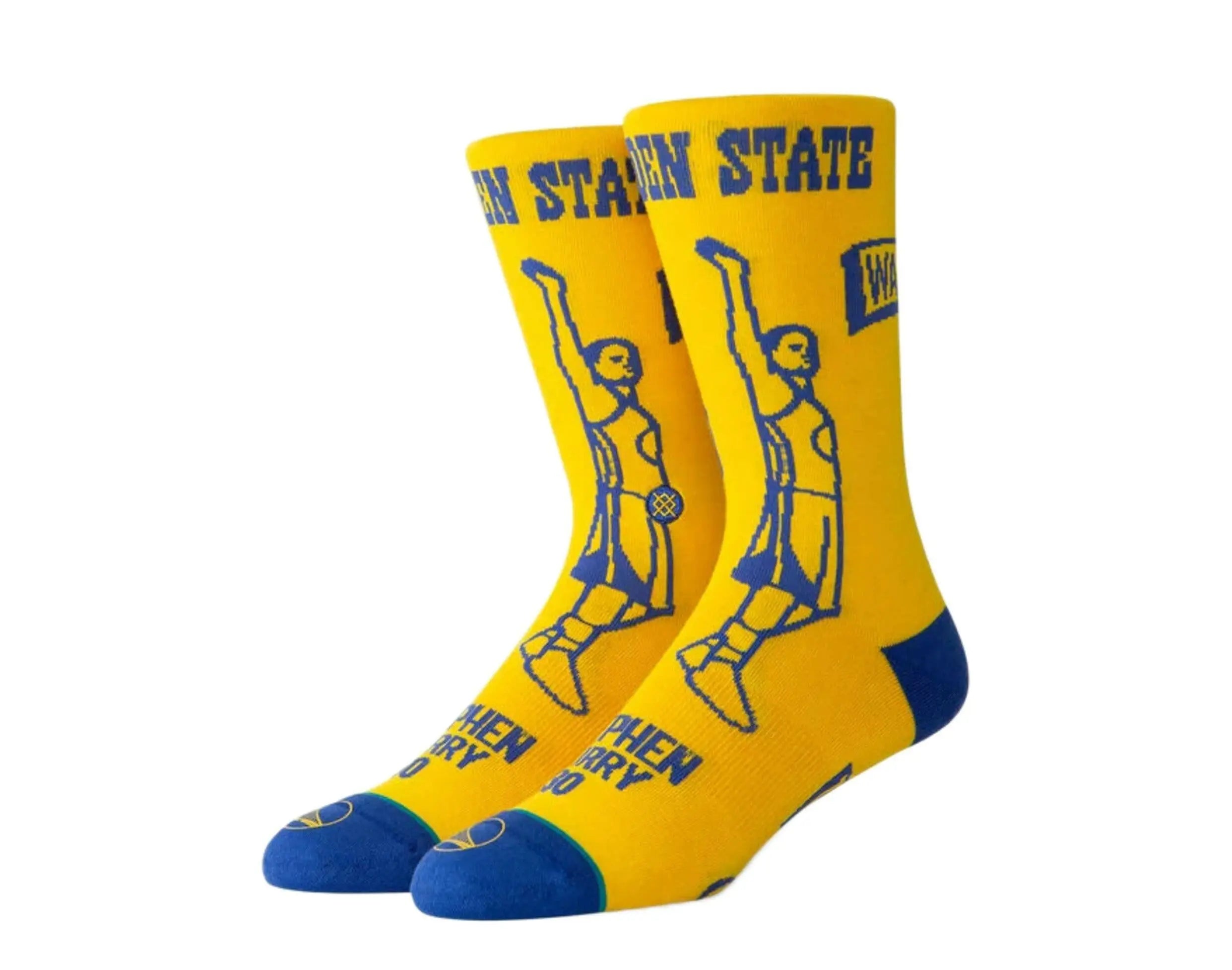 Stance Casual NBA Curry Stencil Crew Socks.