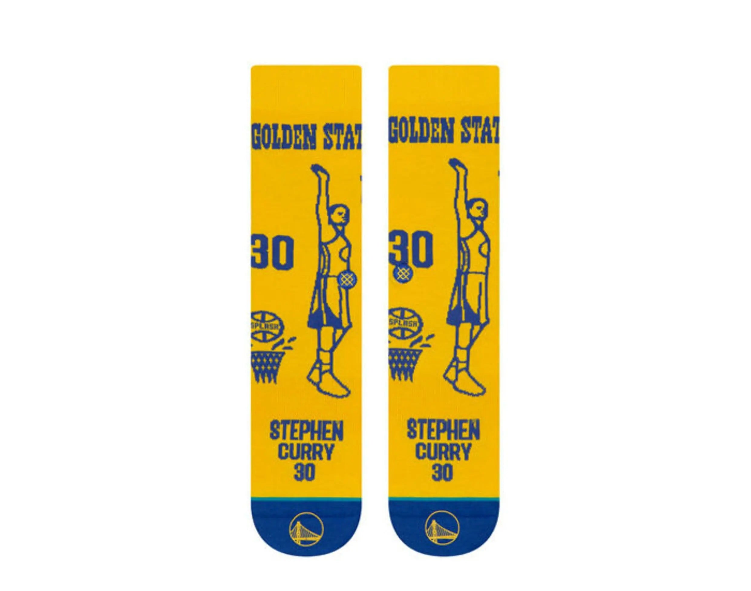 Stance Casual NBA Curry Stencil Crew Socks.