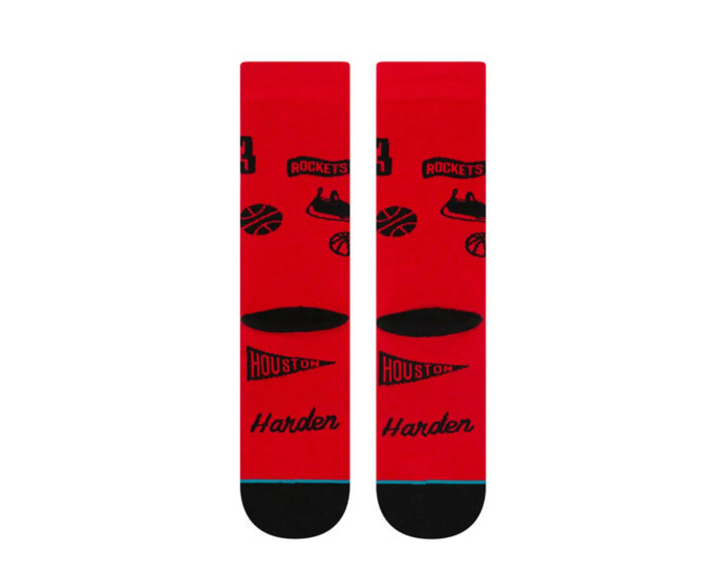 Stance Casual NBA Harden Stencil Crew Socks.
