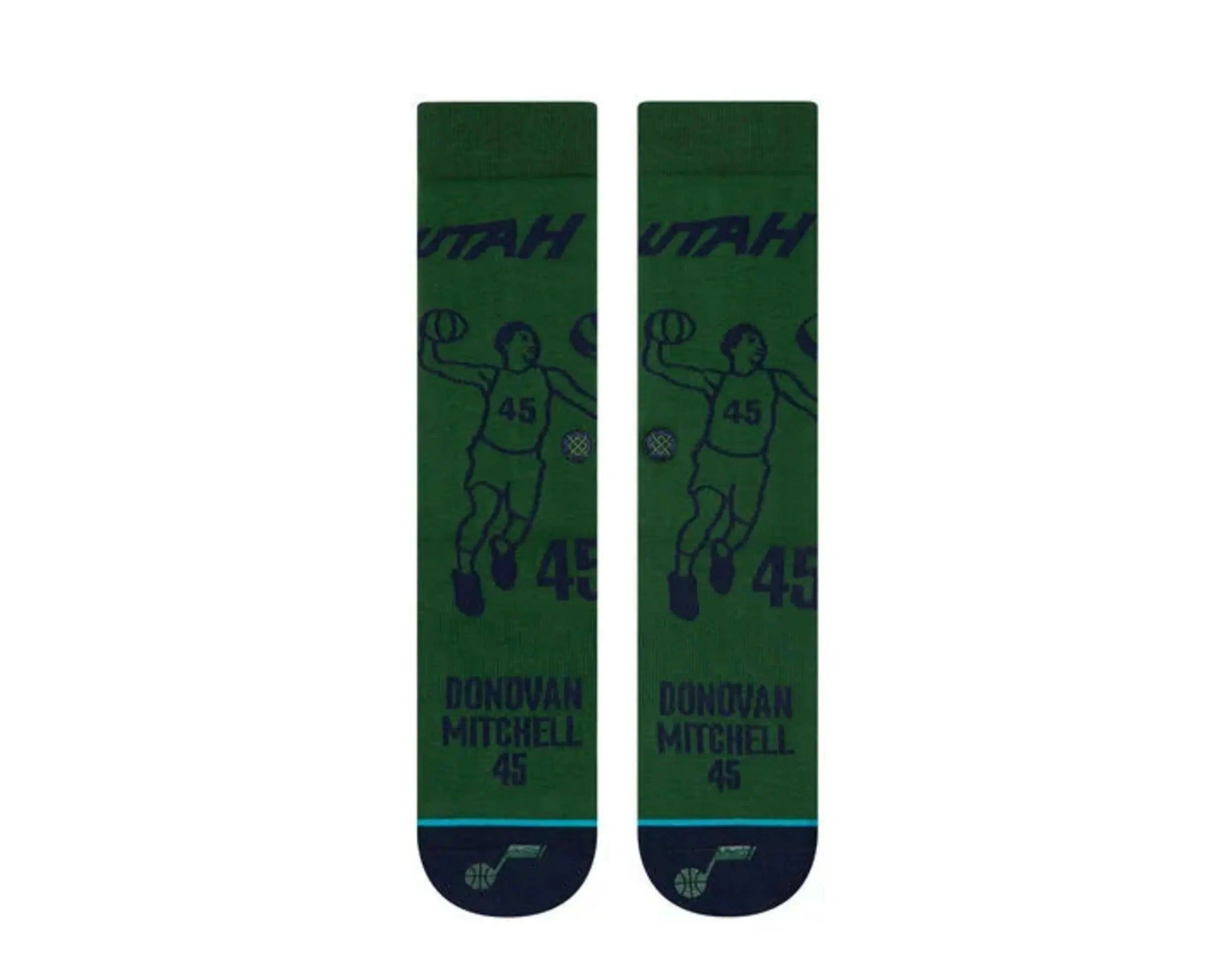 Stance Casual NBA Donovan Stencil Crew Socks.