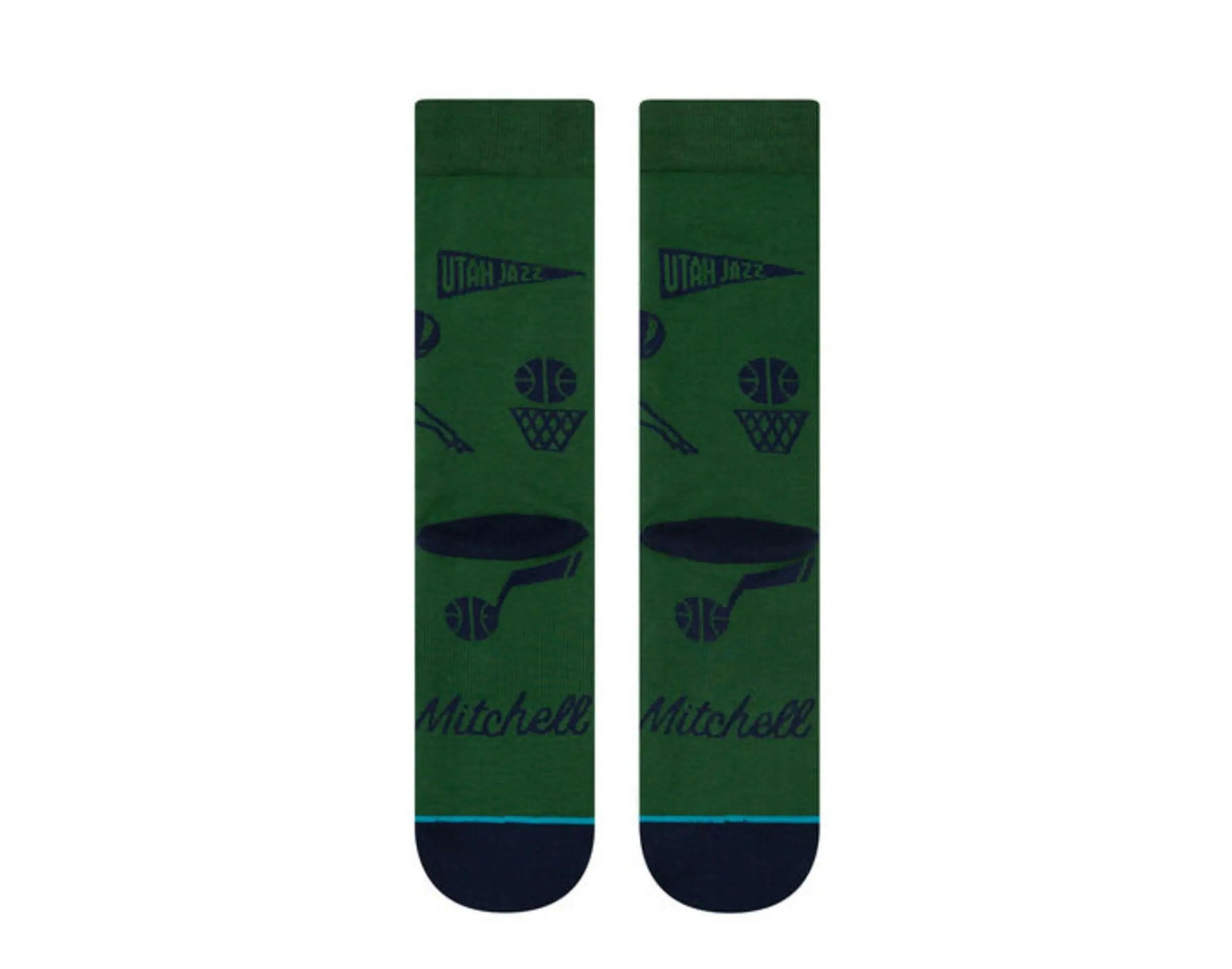 Stance Casual NBA Donovan Stencil Crew Socks.