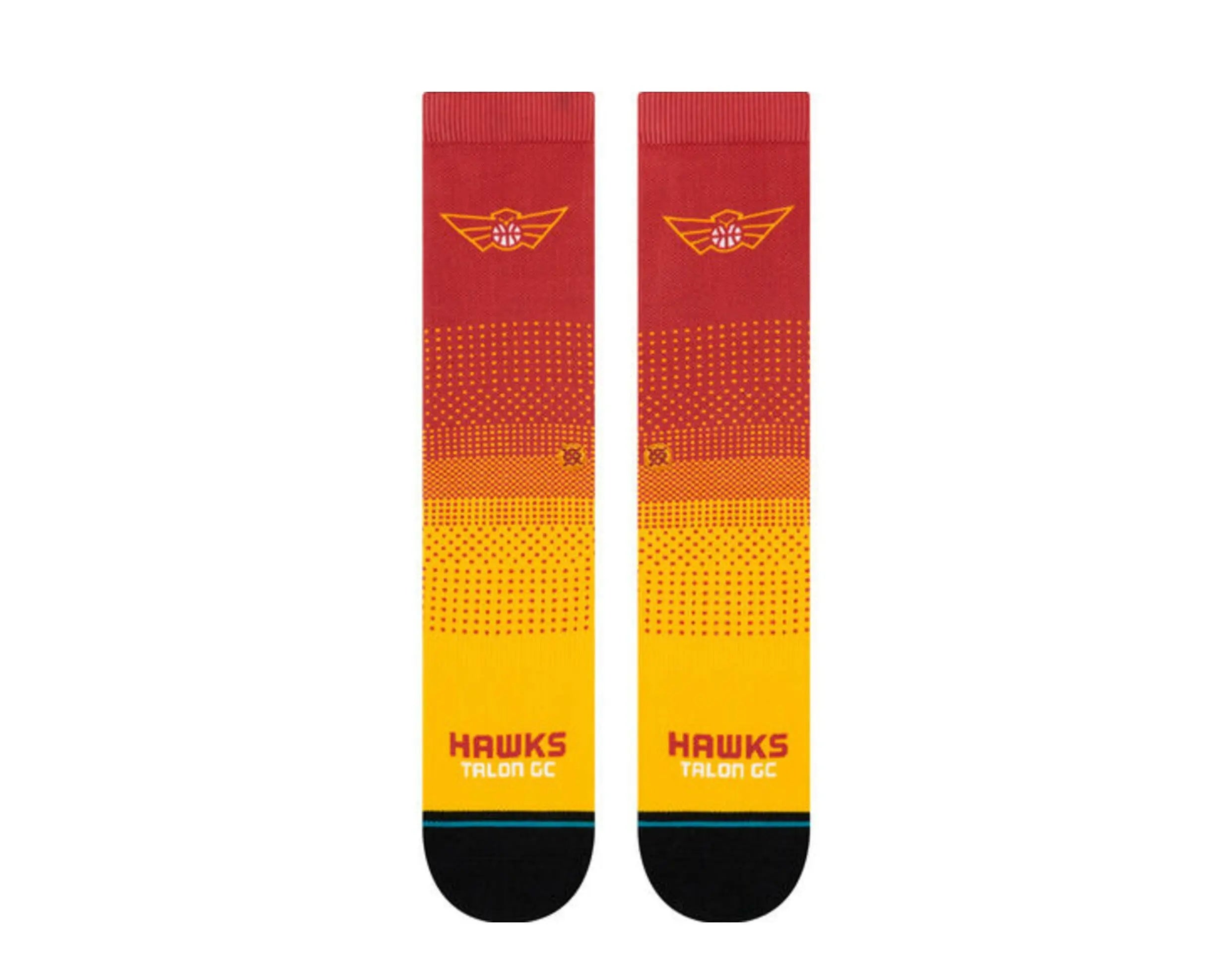 Stance Casual NBA Atlanta Hawks Gaming Talon GC 2K Crew Socks.