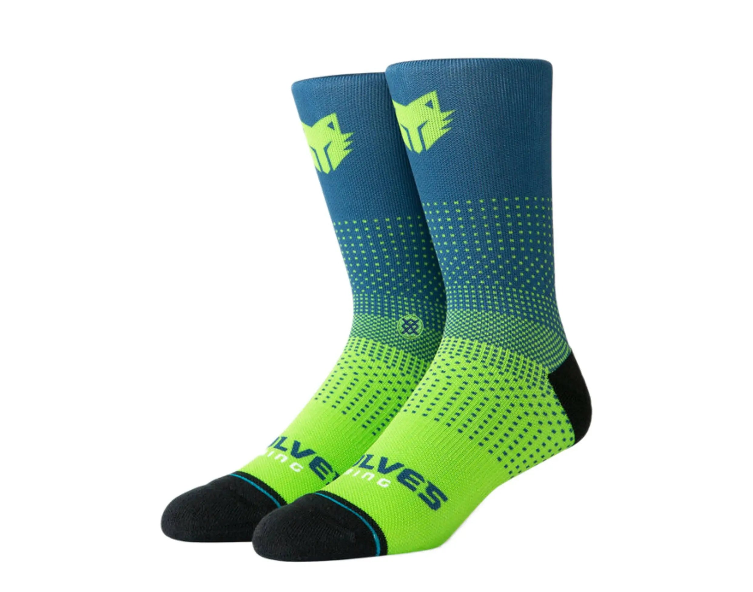 Stance Casual NBA Minnesota Timberwolves Gaming 2K Crew Socks.