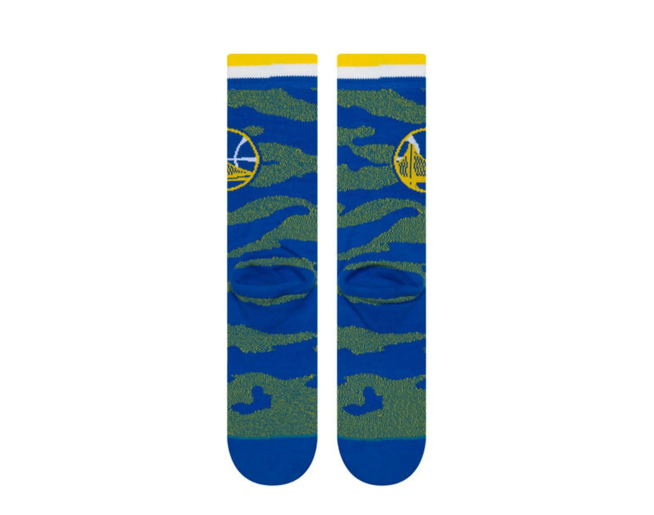 Stance Casual NBA Golden State Warriors Camo Melange Crew Socks.