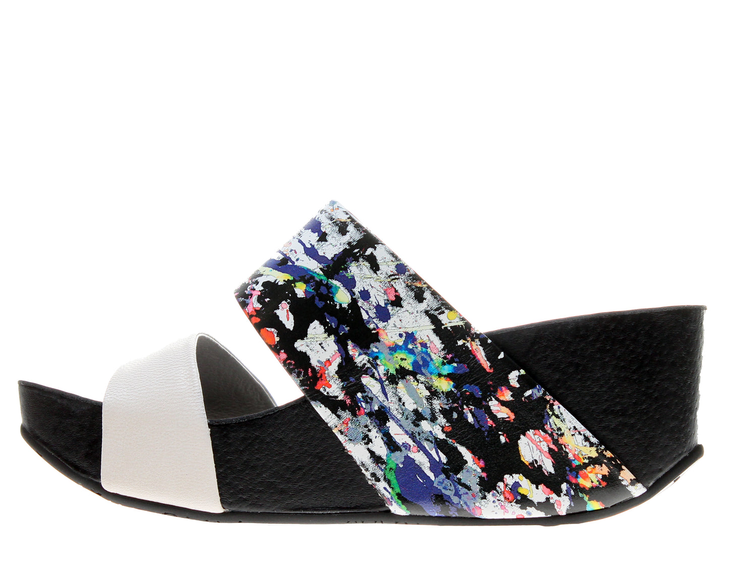 Chocolat Blu Metalica Wedge Women's Sandals