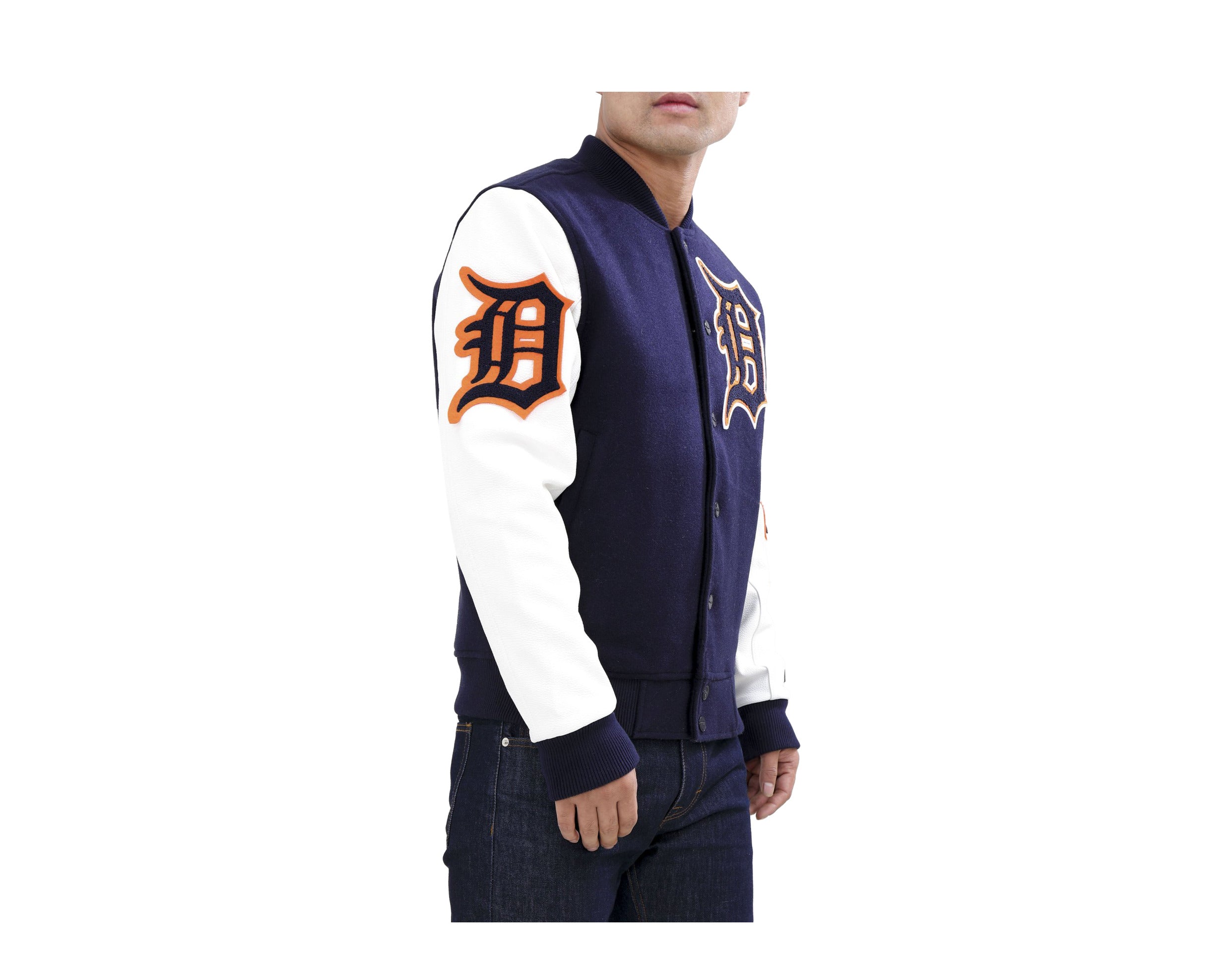 Pro Standard Detroit Tigers Logo Varsity Men's Jacket