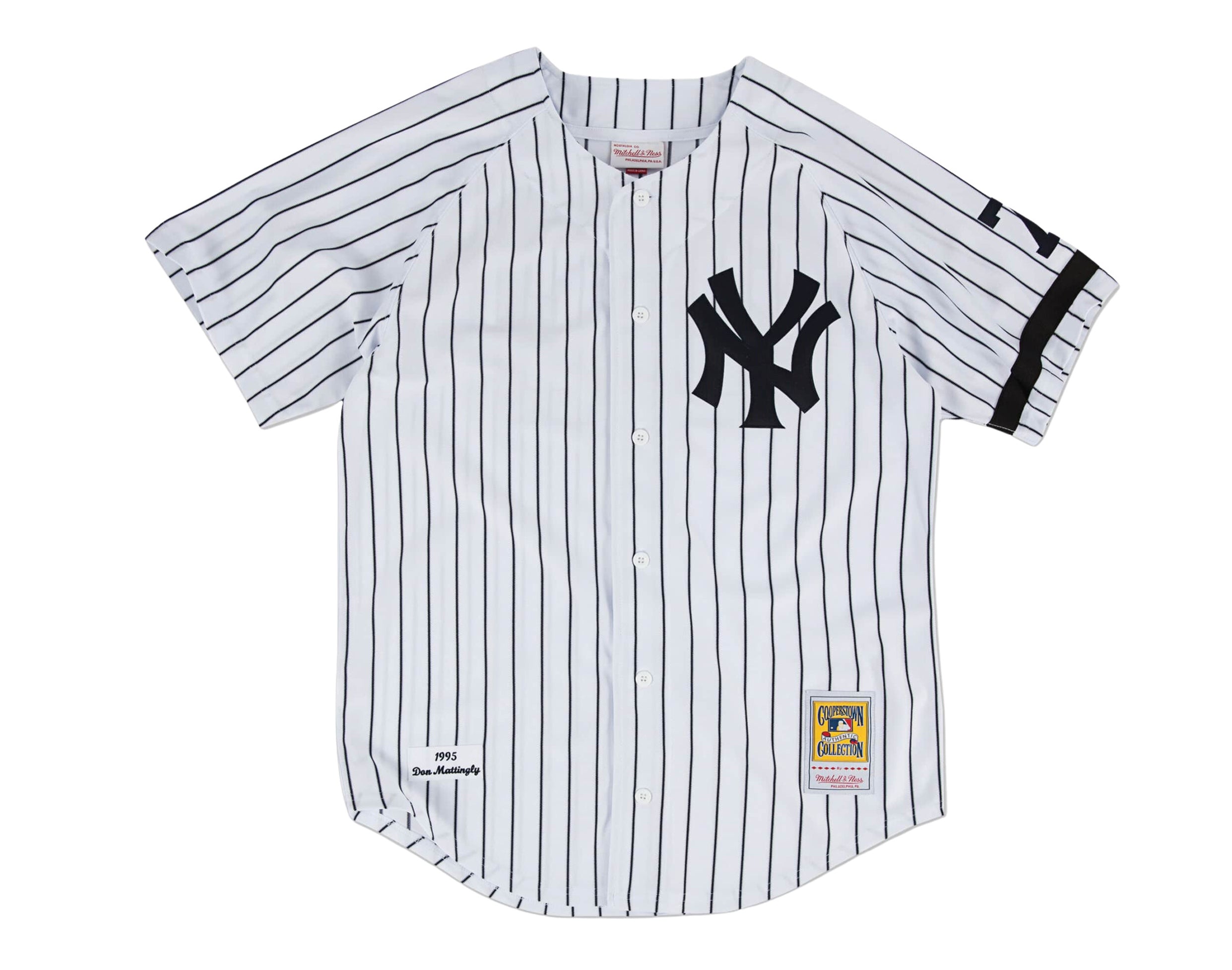 Don Mattingly New York Yankees Mitchell & Ness Cooperstown Collection Authentic Jersey - White