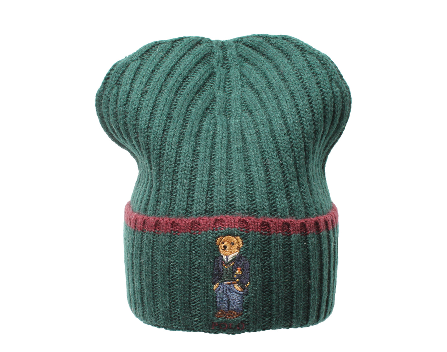 Polo Ralph Lauren St. Andrew Bear Knit Cuffed Hat