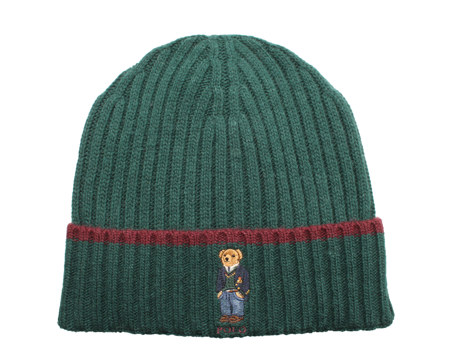Polo Ralph Lauren St. Andrew Bear Knit Cuffed Hat