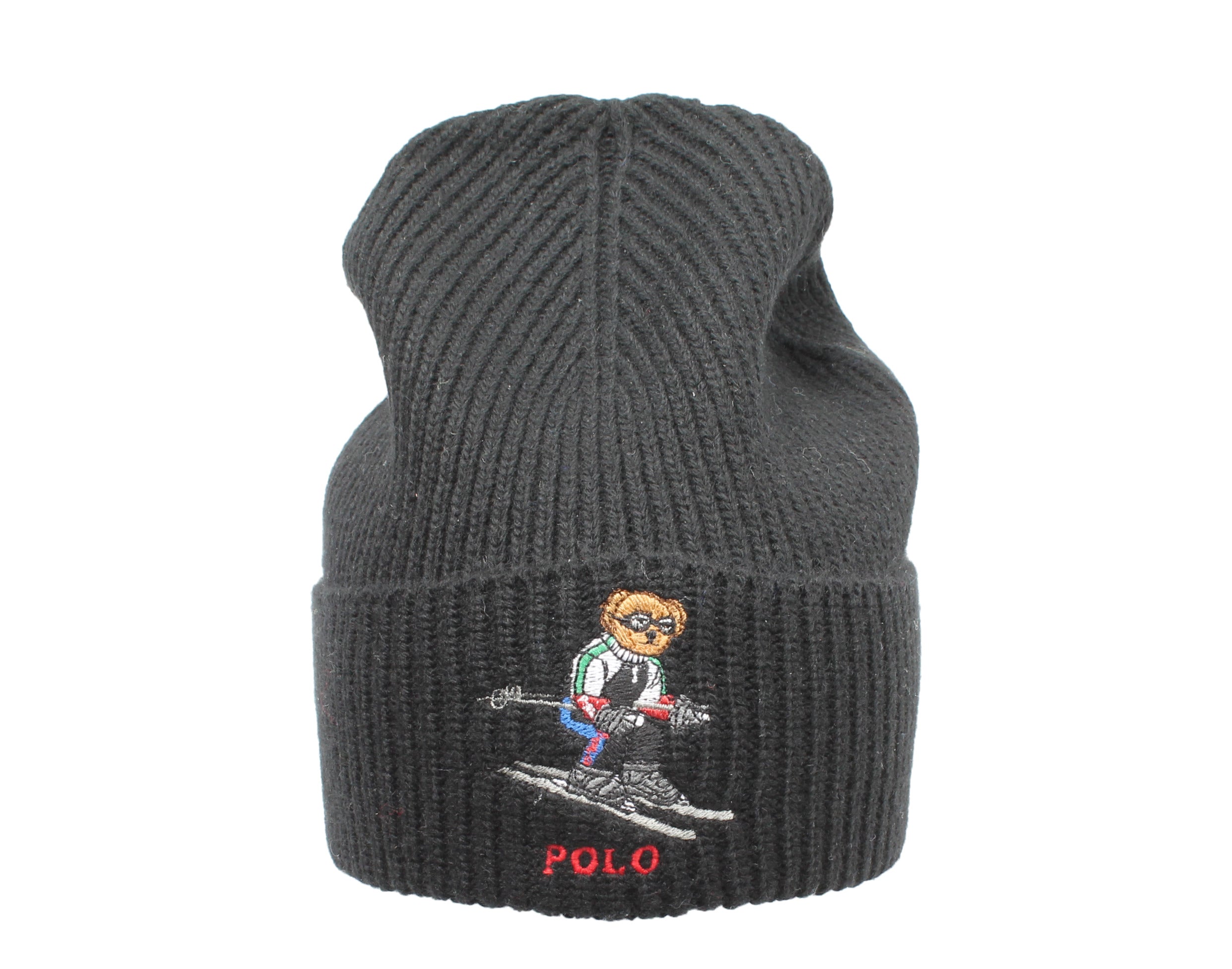 Polo Ralph Lauren Polo Bear Extreme Skiing Knit Cuffed Hat