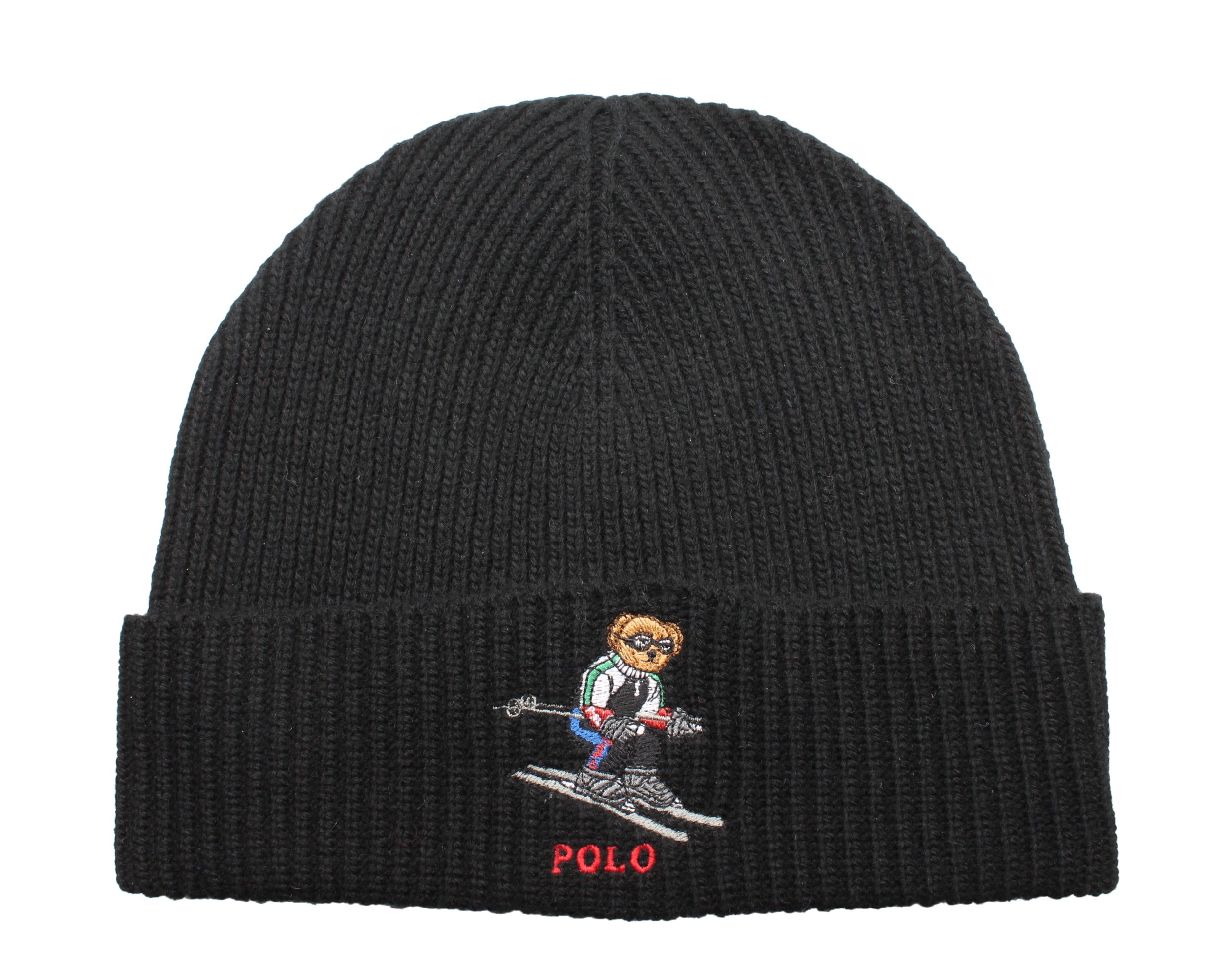 Polo Ralph Lauren Polo Bear Extreme Skiing Knit Cuffed Hat